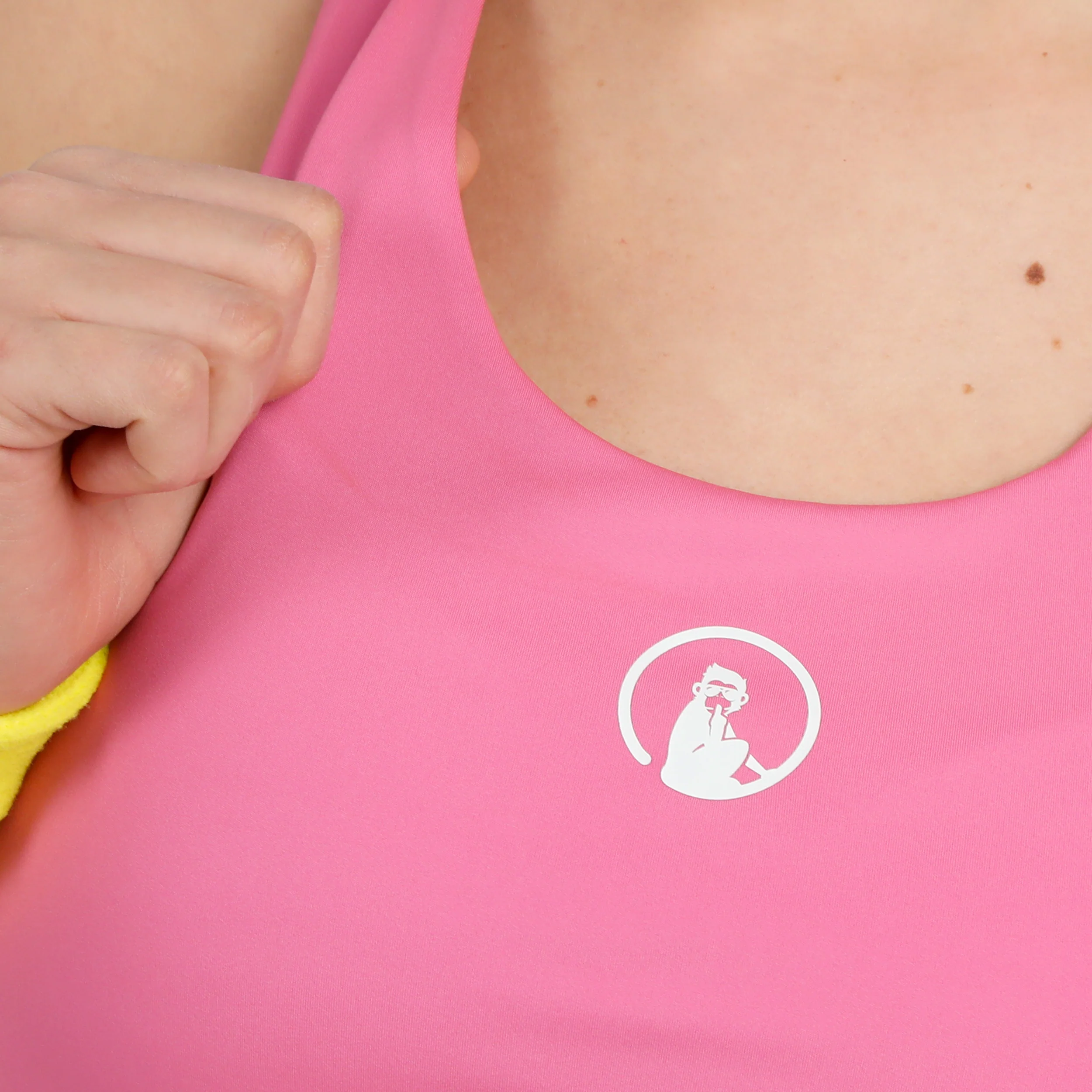 Crush Camiseta de tirantes Mujeres - rosa, blanco - Image 6