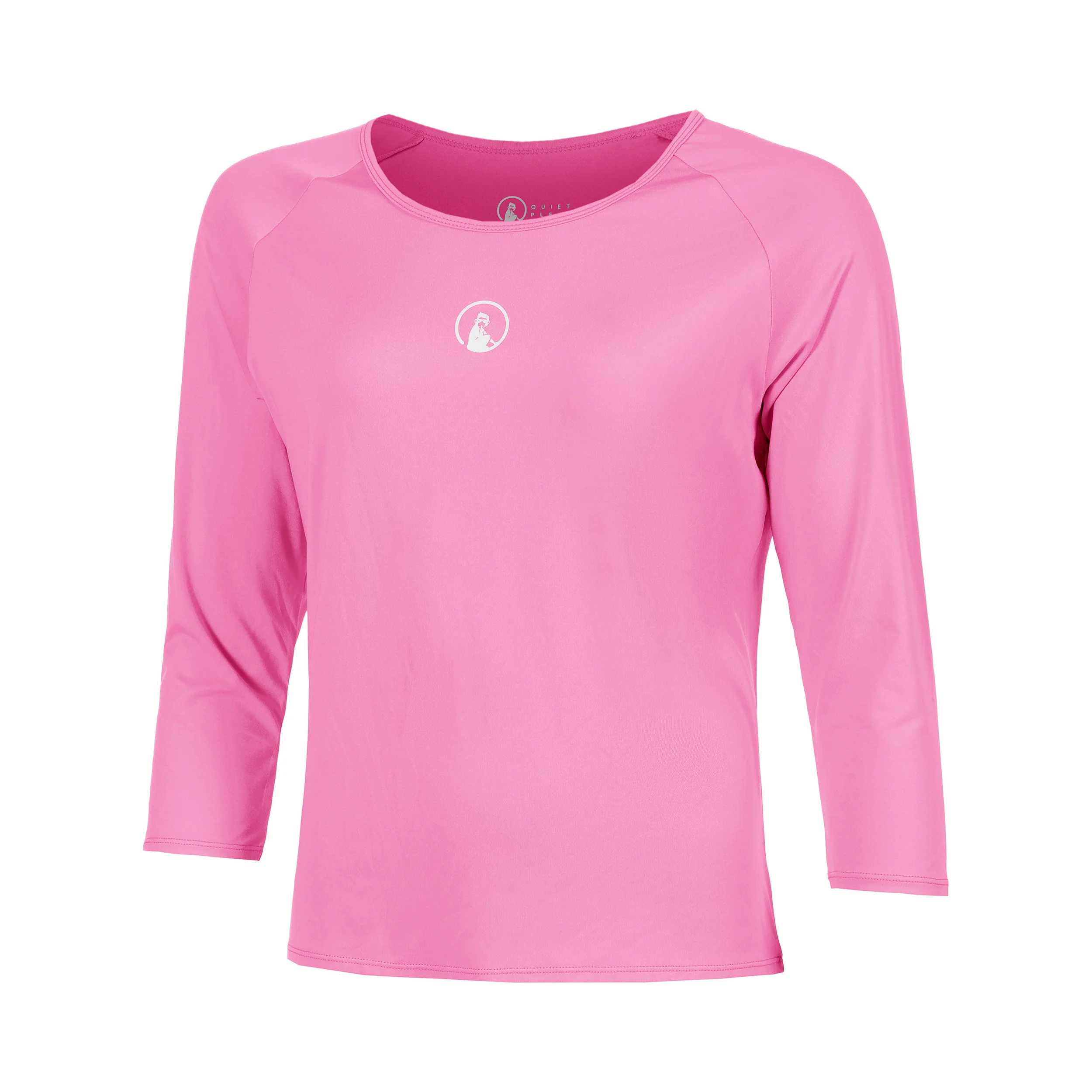 Crush Mixed Camiseta de manga larga Chicas-rosa, blanco