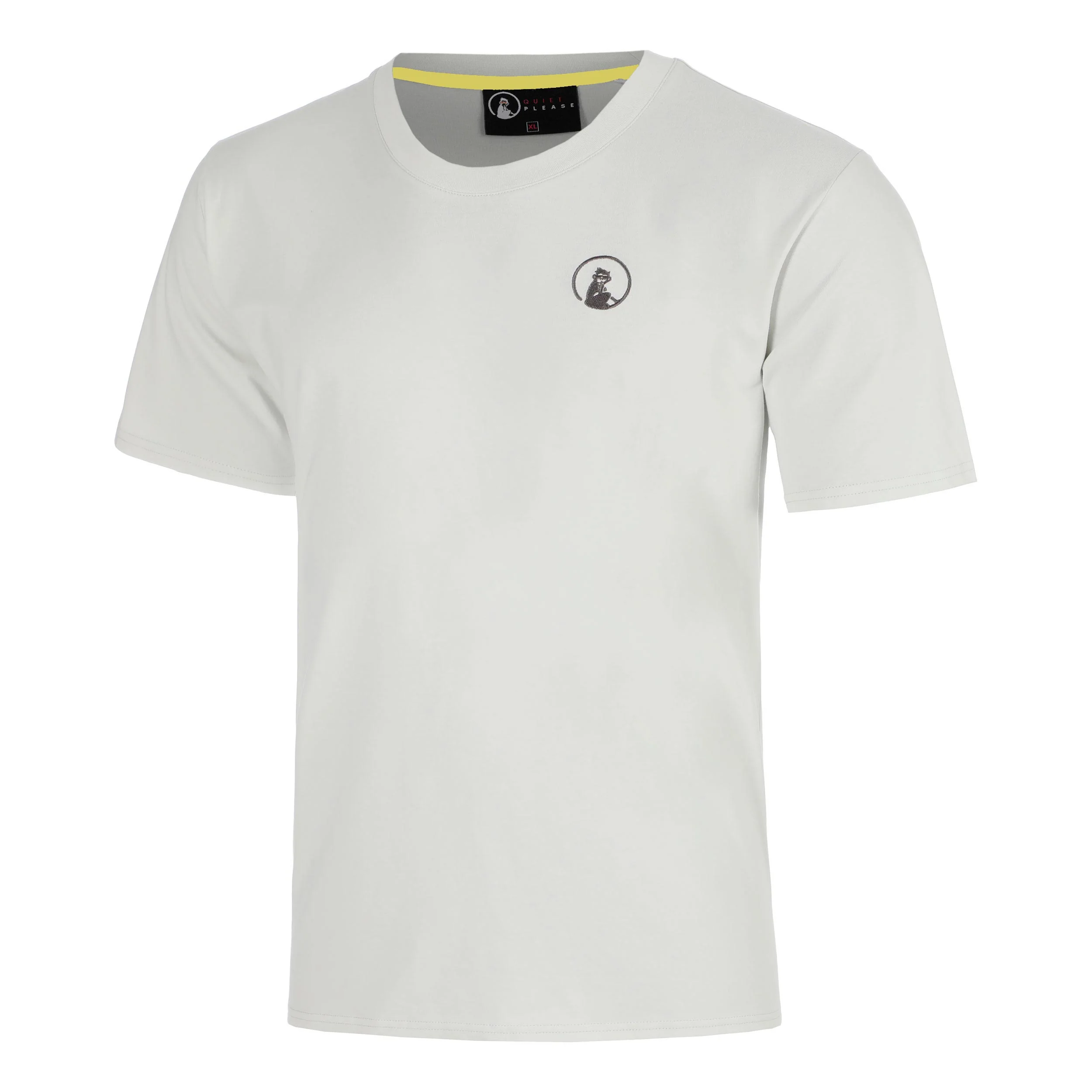 Crush On Court Essentials Camiseta de manga corta Hombres-gris claro, negro - Image 2