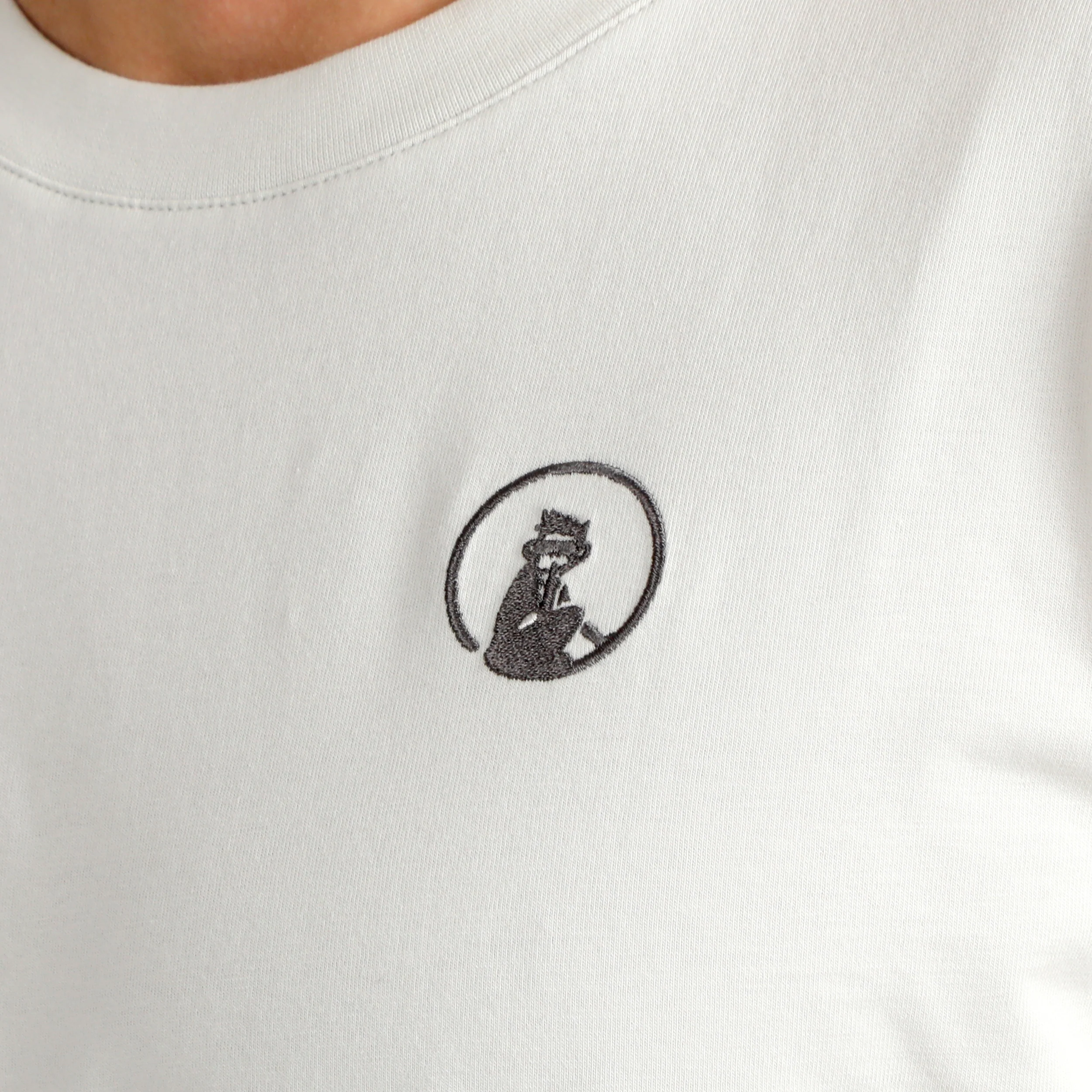 Crush On Court Essentials Camiseta de manga corta Hombres-gris claro, negro - Image 9