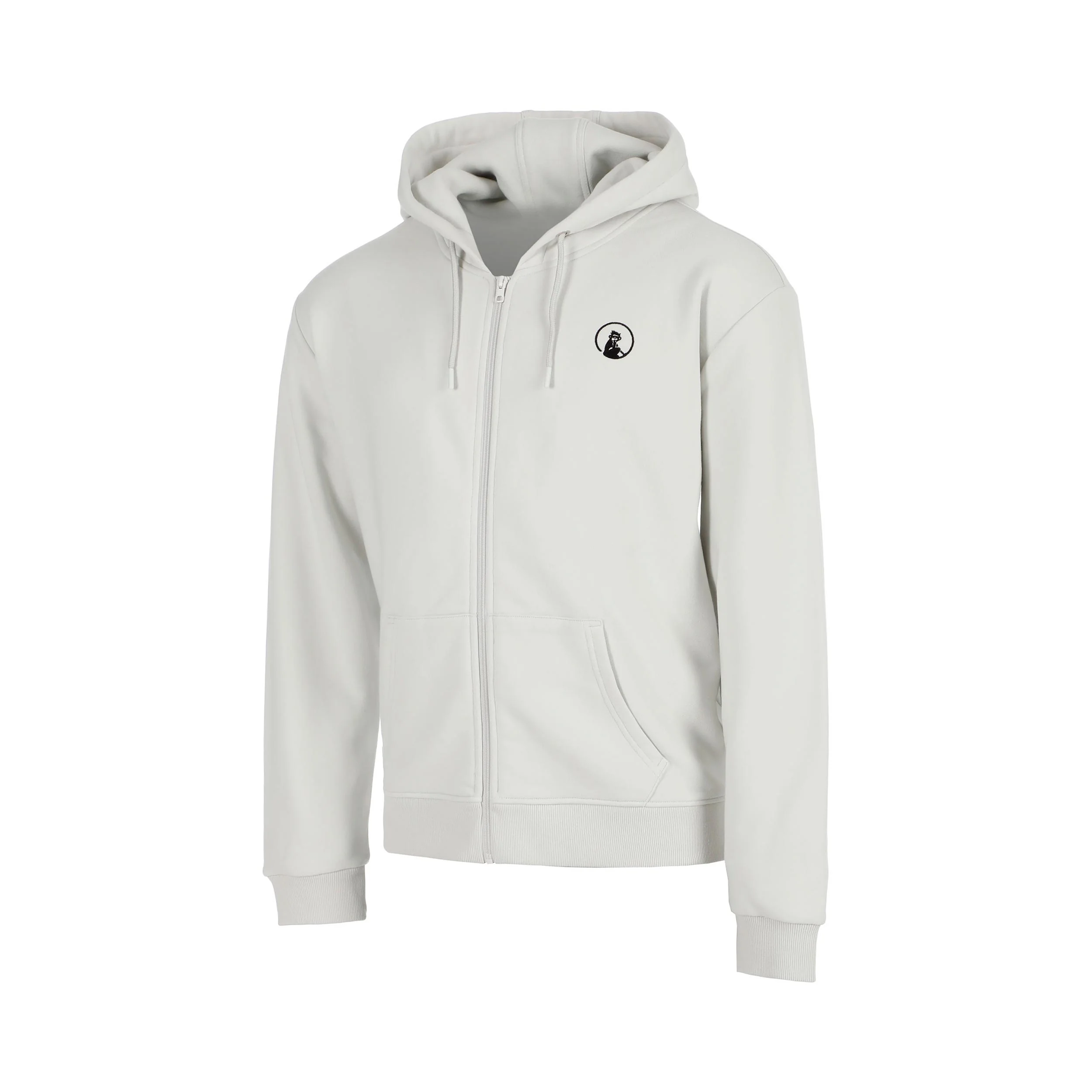 Crush On Court Essentials Sudadera con cremallera Chicos-gris claro, negro - Image 2