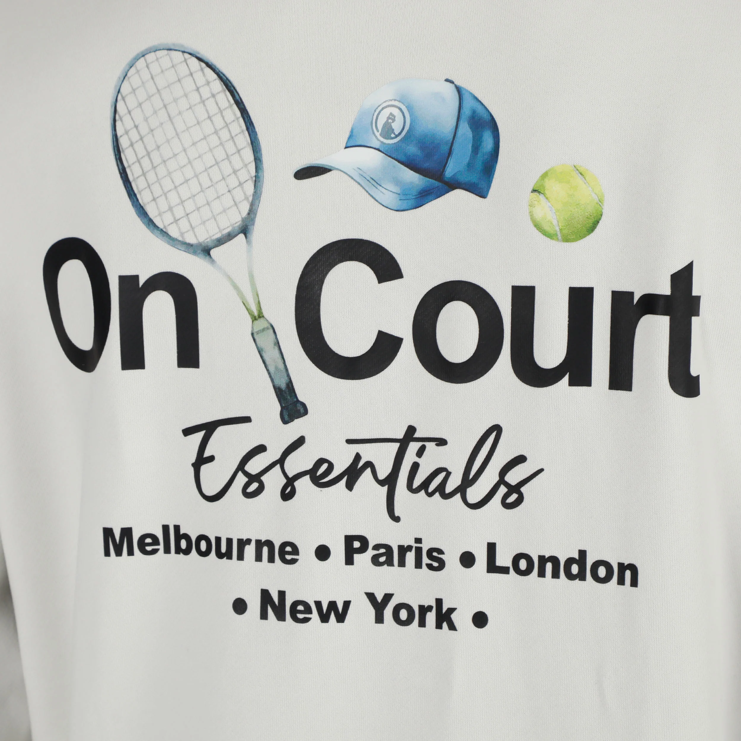 Crush On Court Essentials Sudadera con cremallera Chicos-gris claro, negro - Image 6