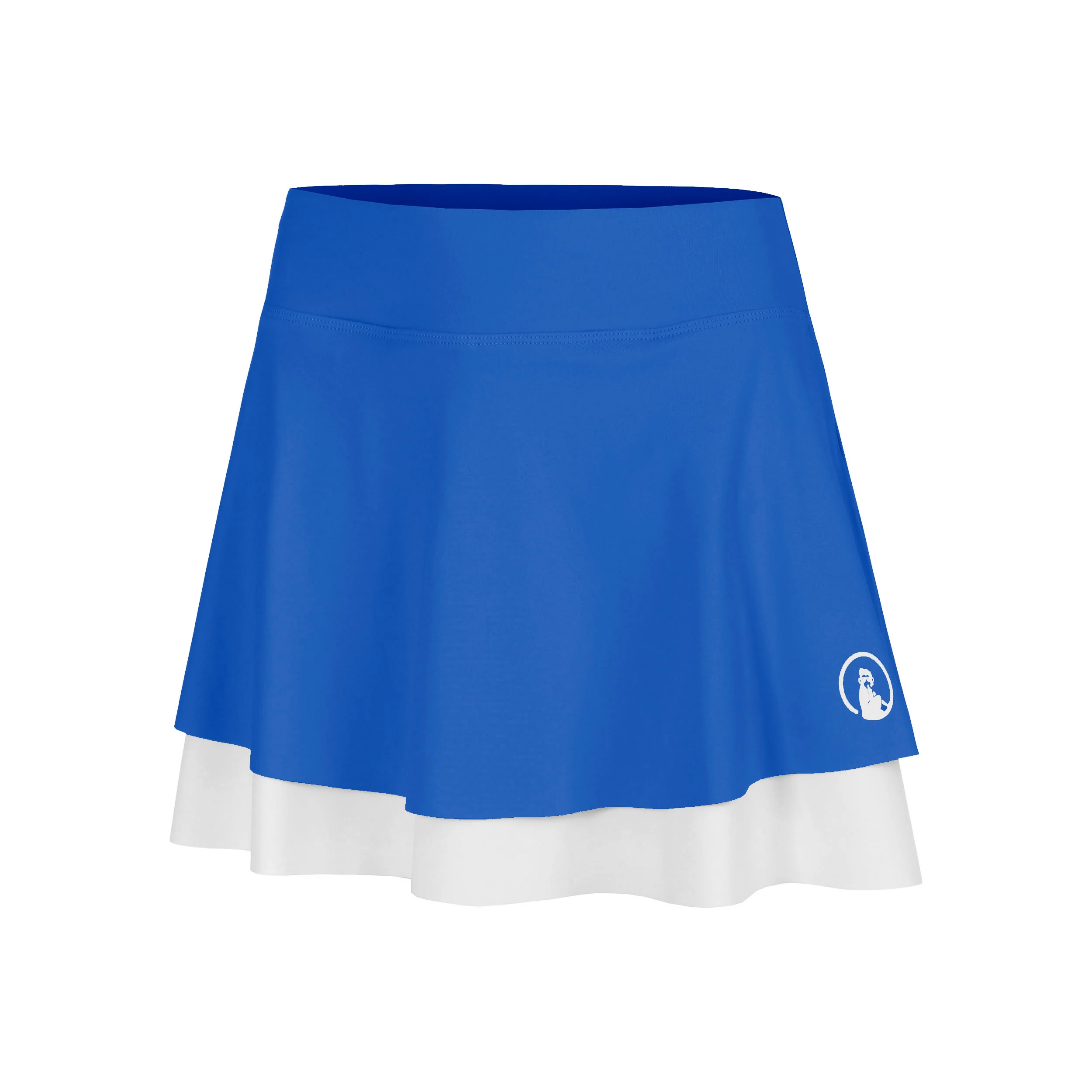 Crush Rally Falda Mujeres-azul, blanco