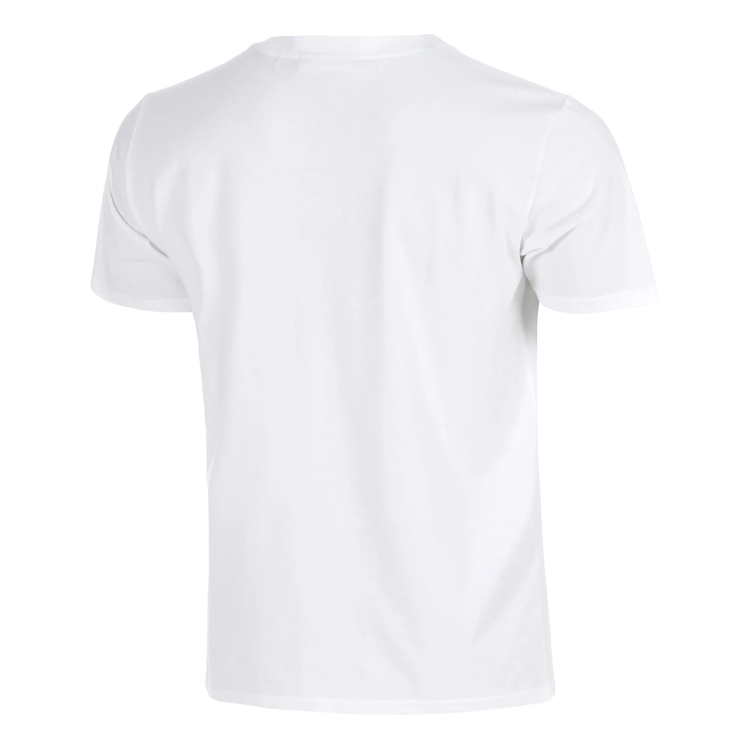 Crush Scraped Camiseta de manga corta Hombres-blanco, verde - Image 2