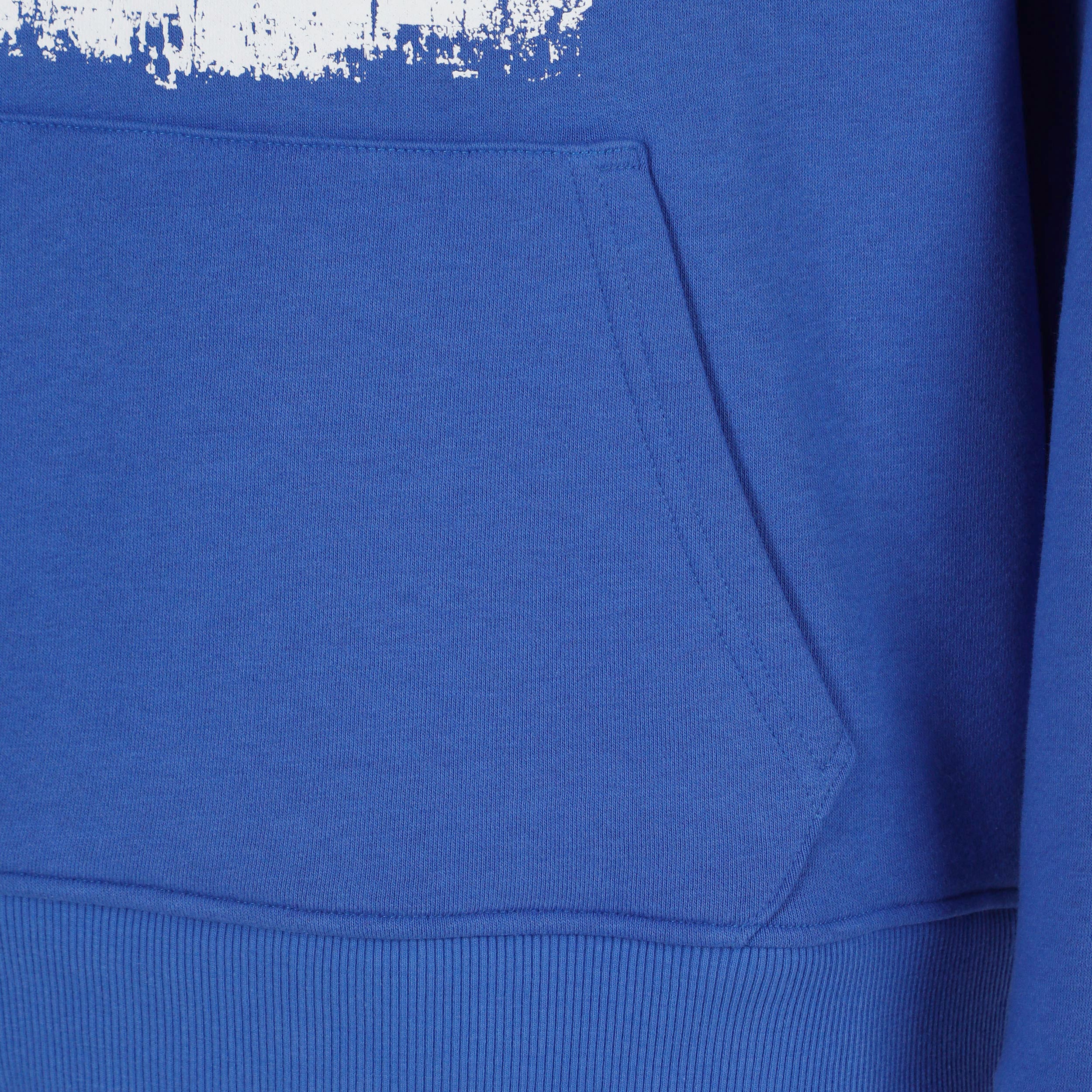 Crush Scraped Sudadera con capucha Hombres-azul, blanco - Image 4