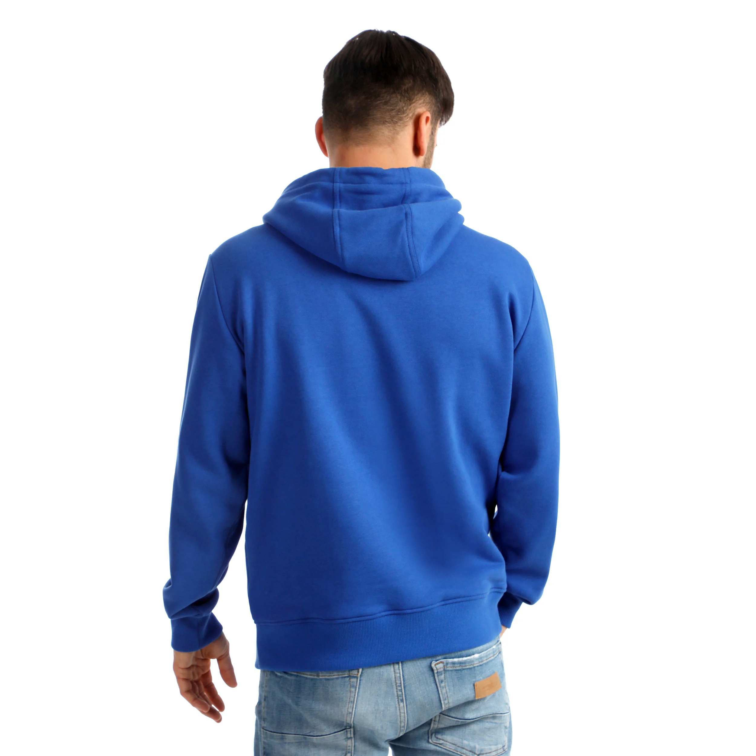 Crush Scraped Sudadera con capucha Hombres-azul, blanco - Image 6