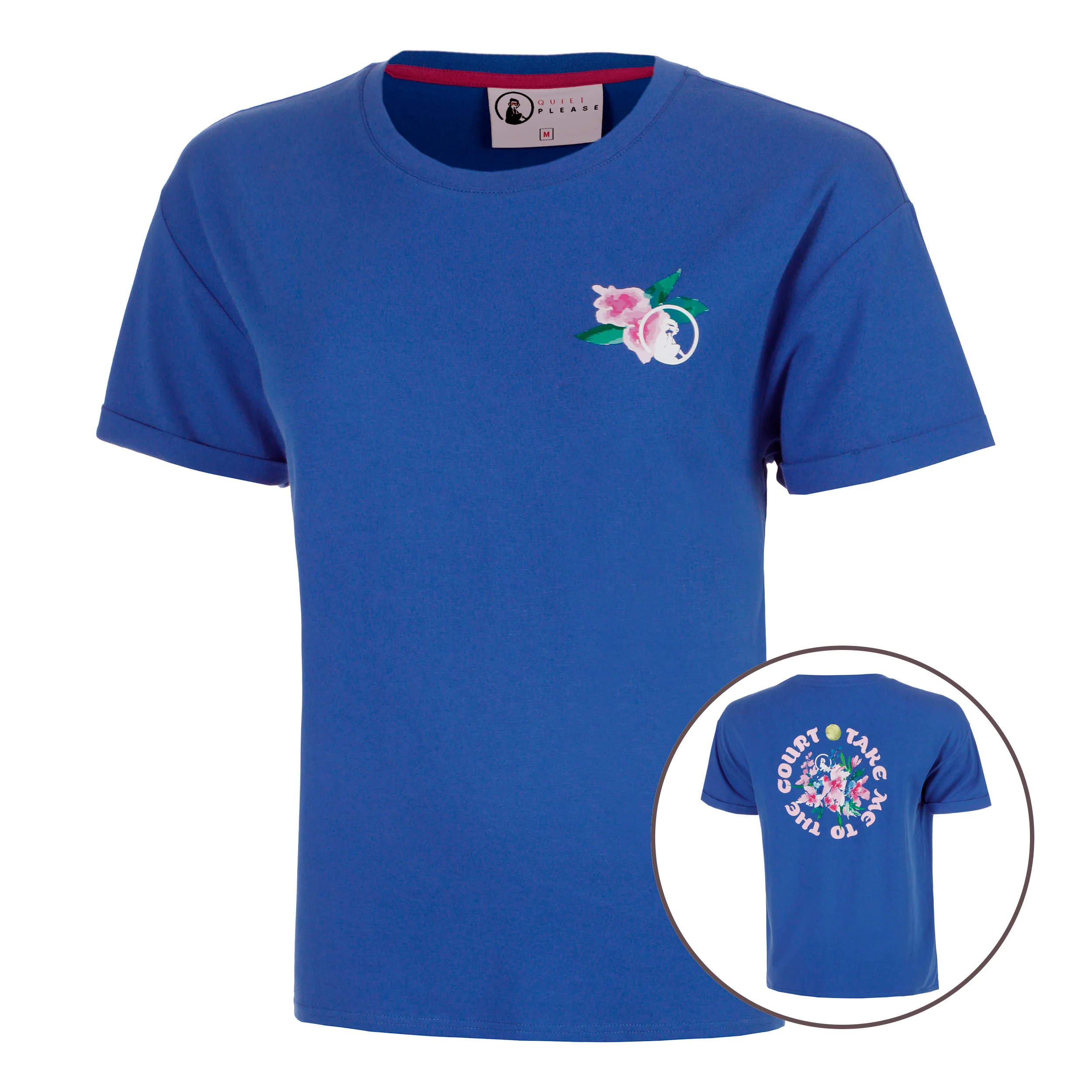 Crush TMTTC Camiseta de manga corta Mujeres-azul, blanco