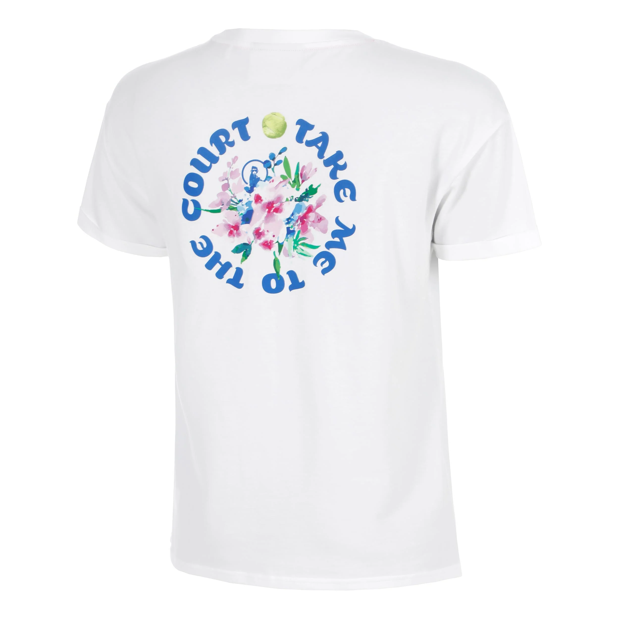 Crush TMTTC Camiseta de manga corta Mujeres-blanco, azul - Image 3