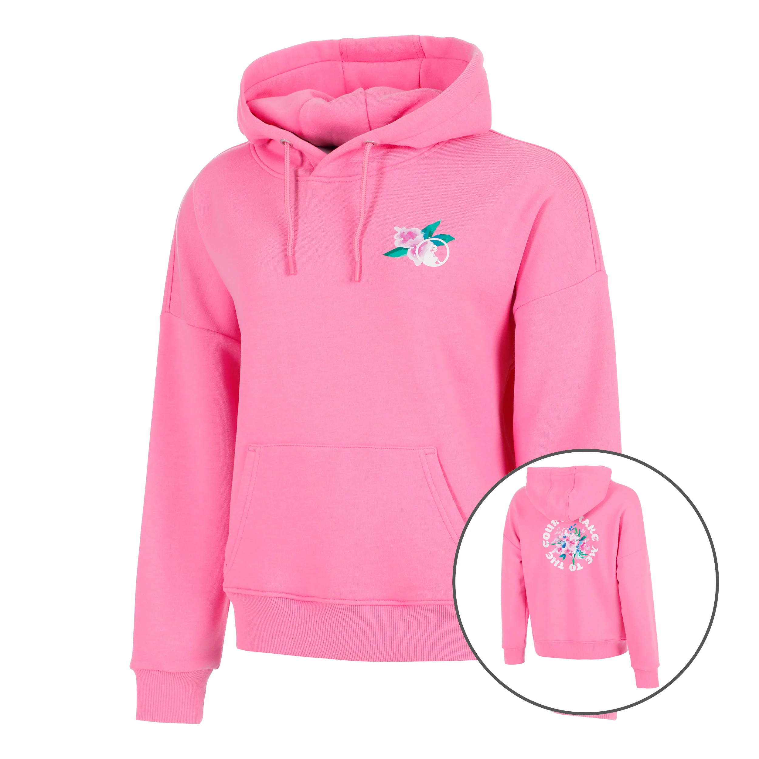 Crush TMTTC Sudadera con capucha Mujeres-rosa, blanco