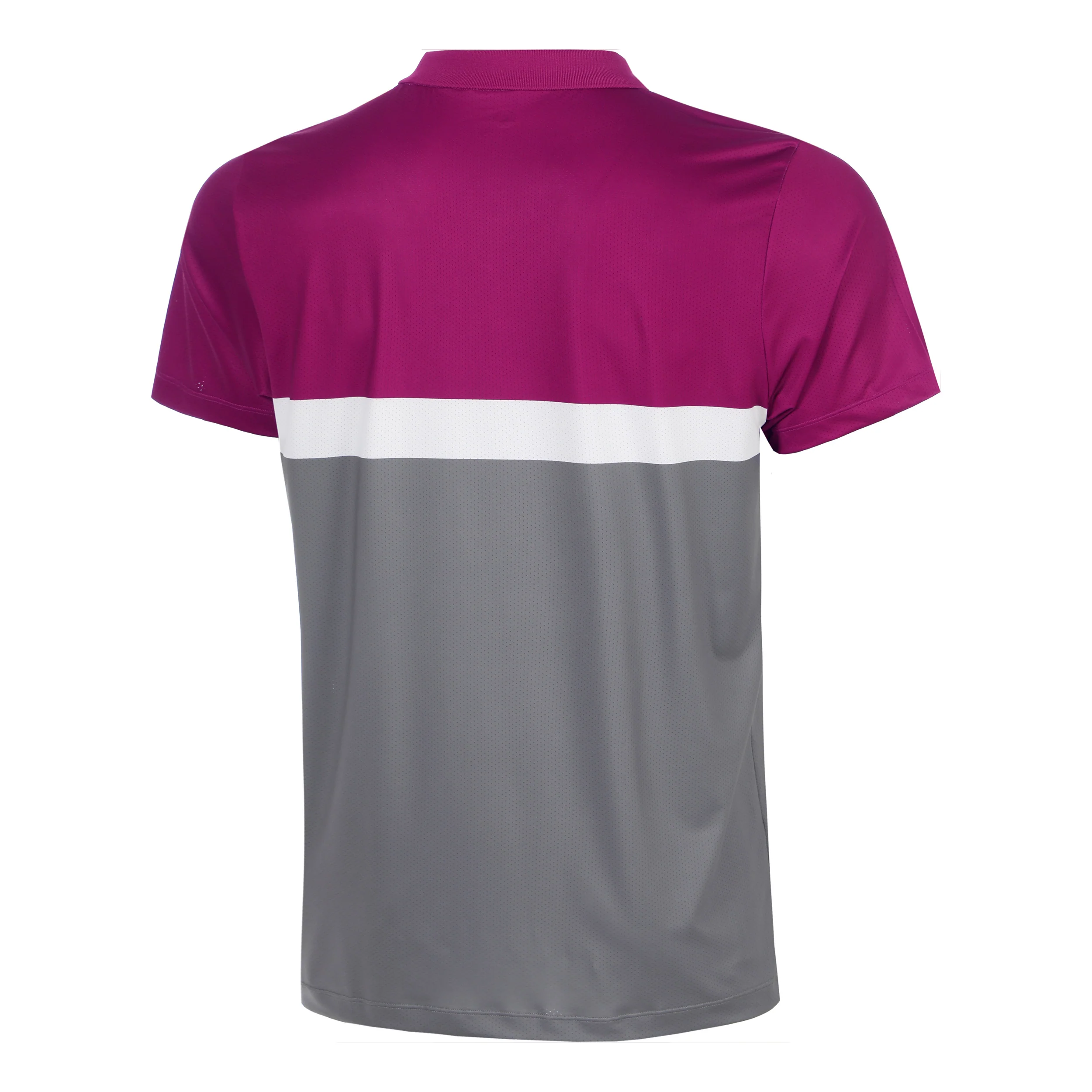 Crush Tournament Block Polo Hombres - berry, blanco - Image 2