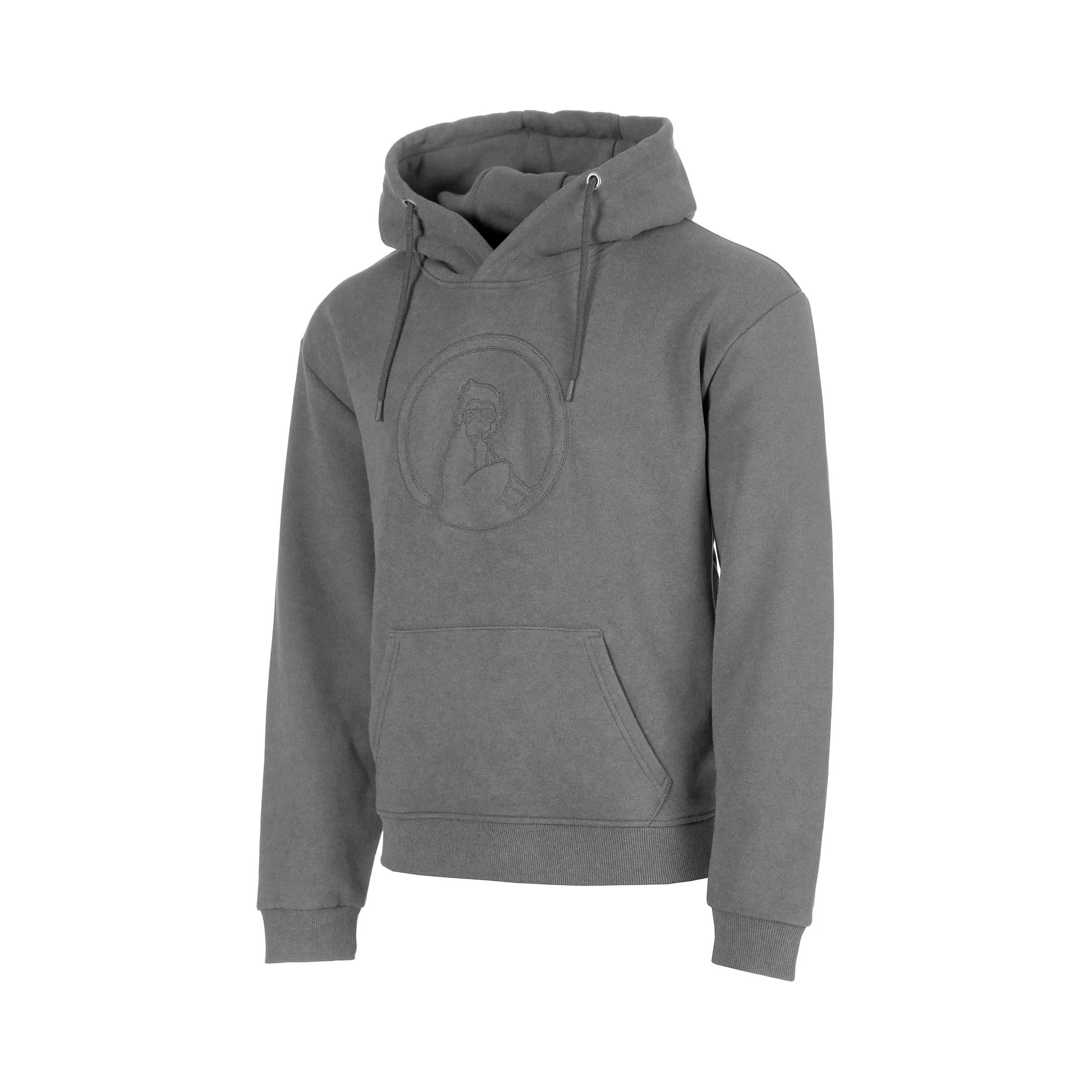 Crush Washed Out Loose Fit Sudadera con capucha Chicos-gris oscuro, gris oscuro