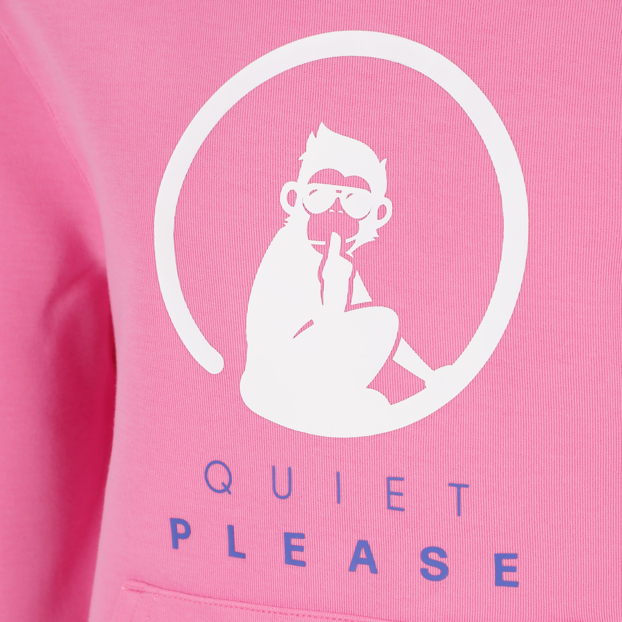 Crushaseline Logo Sudadera con capucha Chicas - rosa, blanco - Image 3