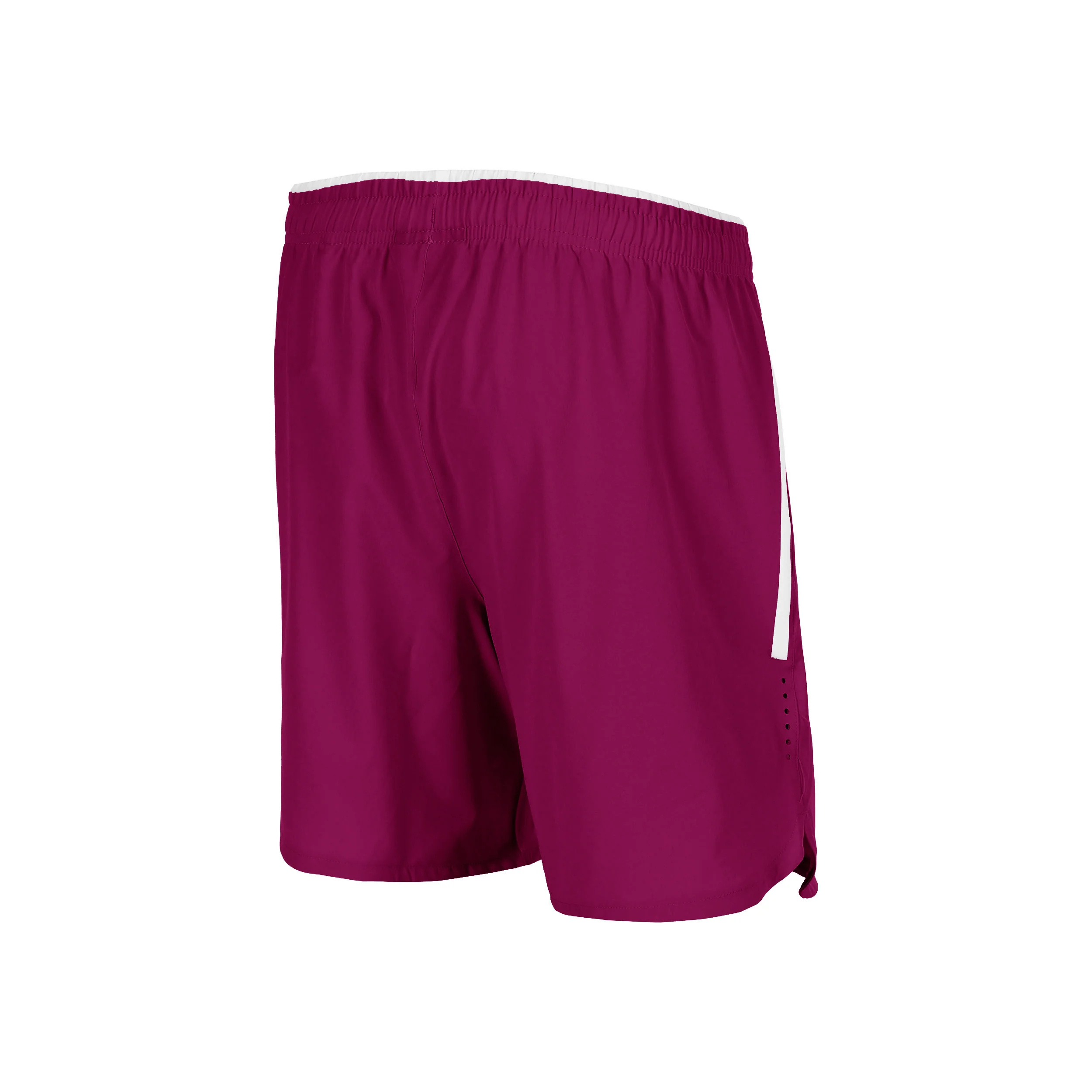 Drop 7in Shorts Hombres-berry, blanco - Image 2
