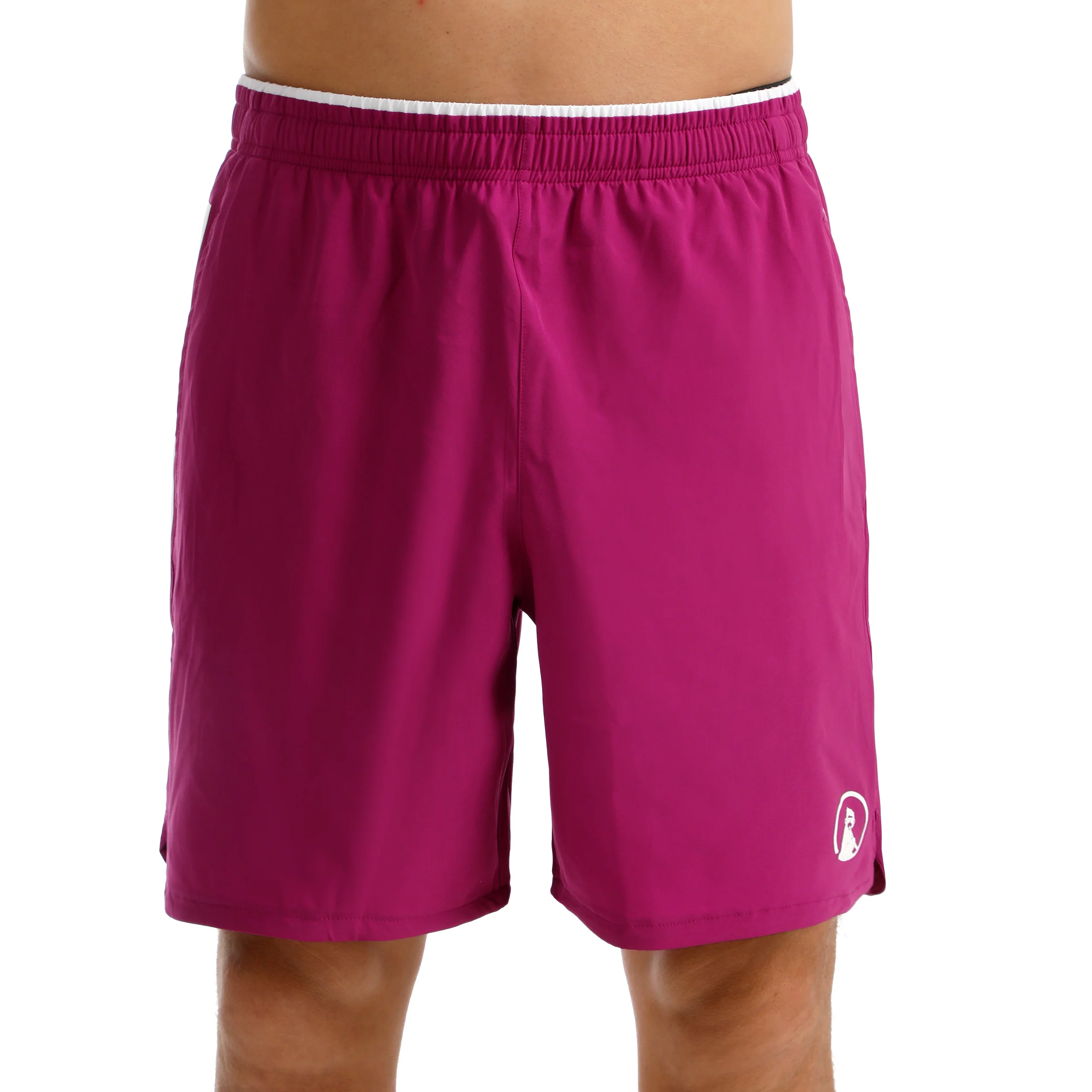 Drop 7in Shorts Hombres-berry, blanco - Image 8