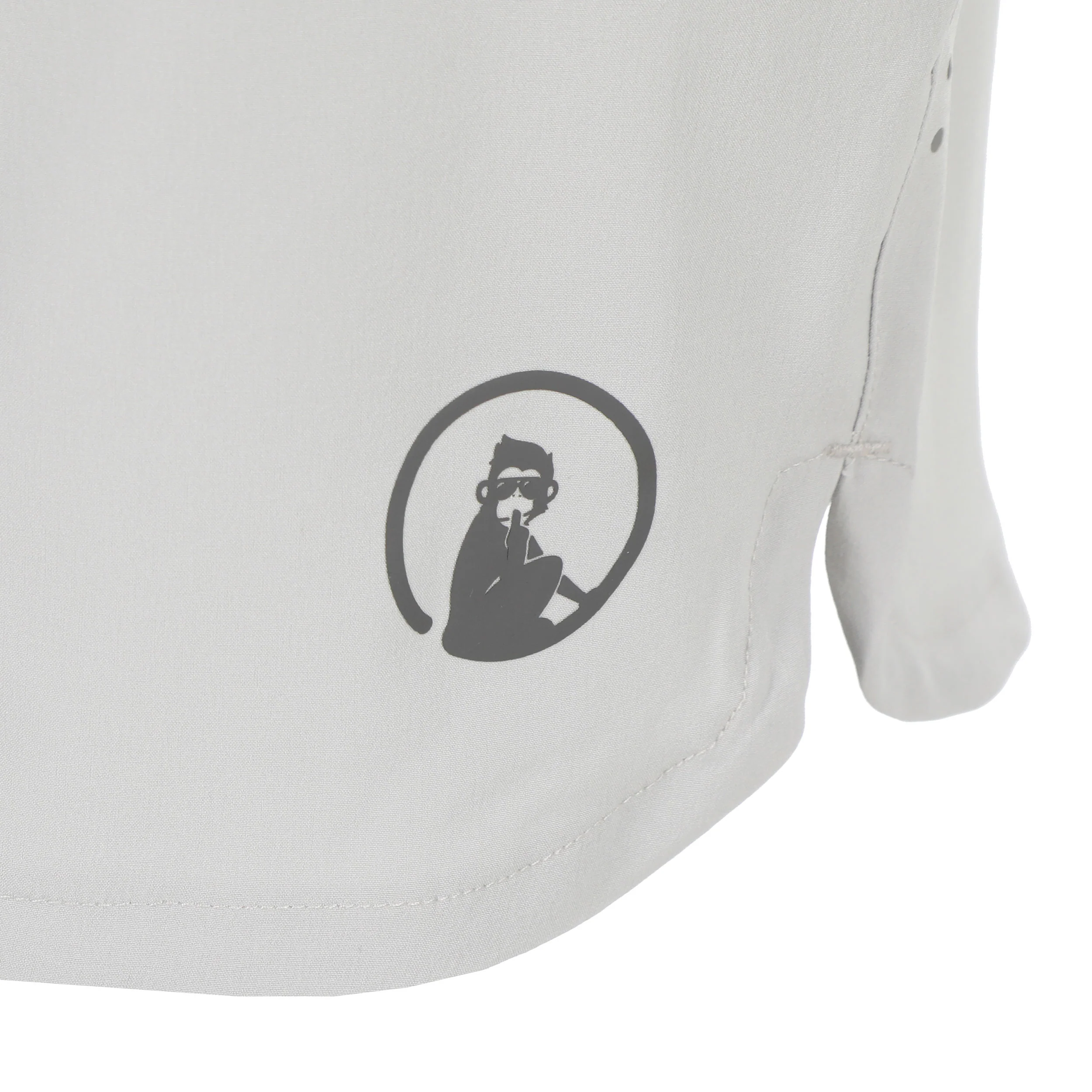 Drop 7in Shorts Hombres - gris, gris oscuro - Image 3