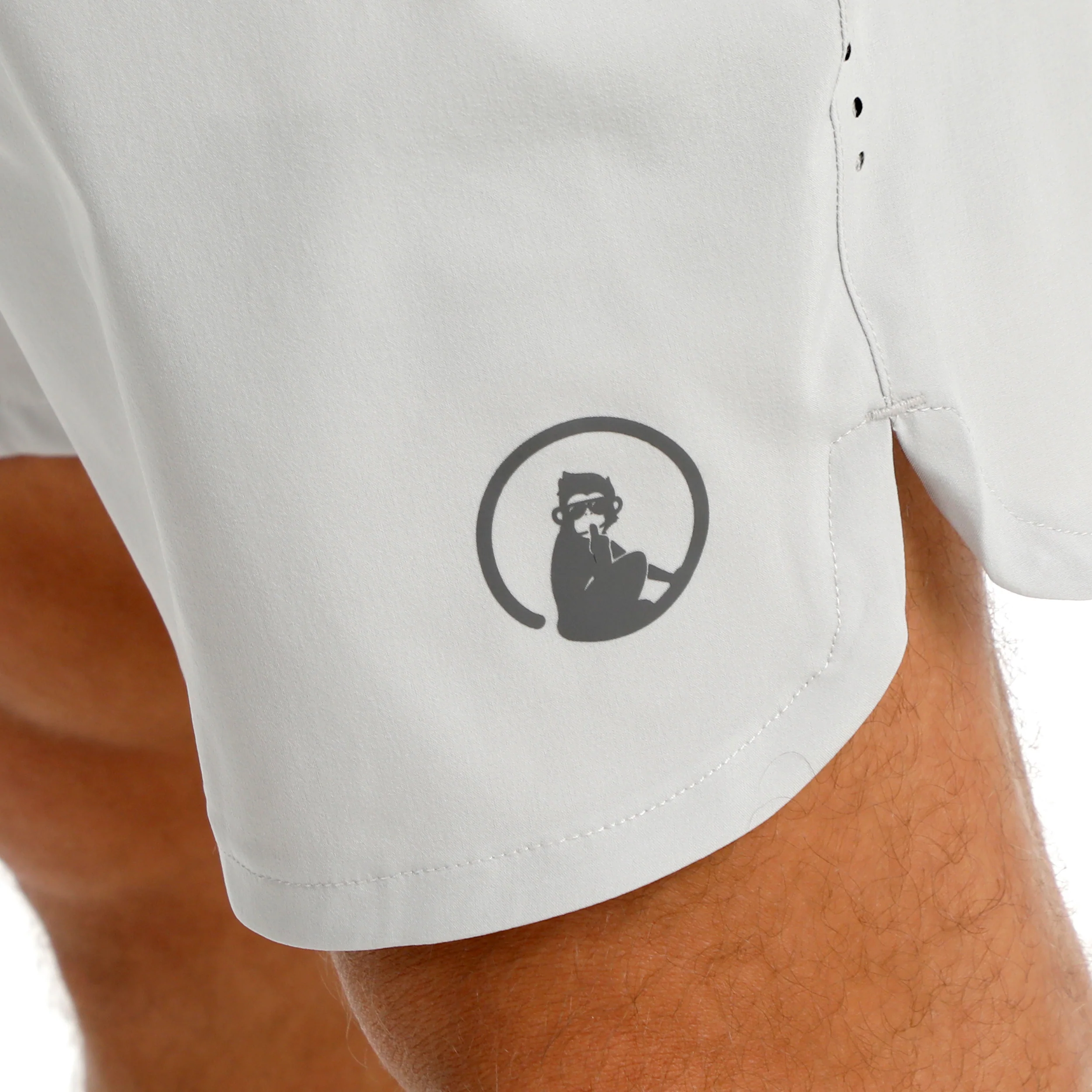 Drop 7in Shorts Hombres - gris, gris oscuro - Image 9