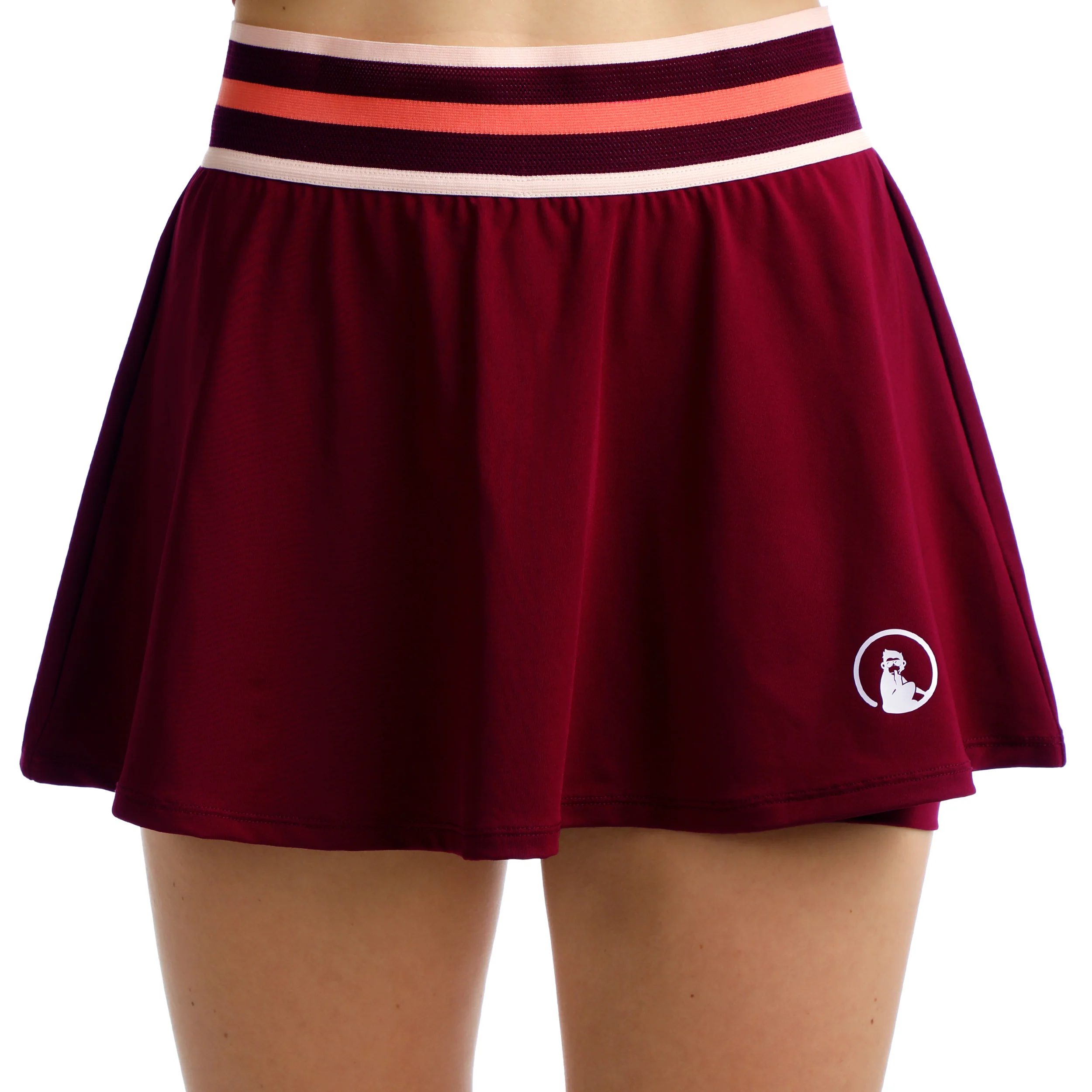 Endlessly Bounce Falda Mujeres-Rojo Vino,Multicolor - Image 7