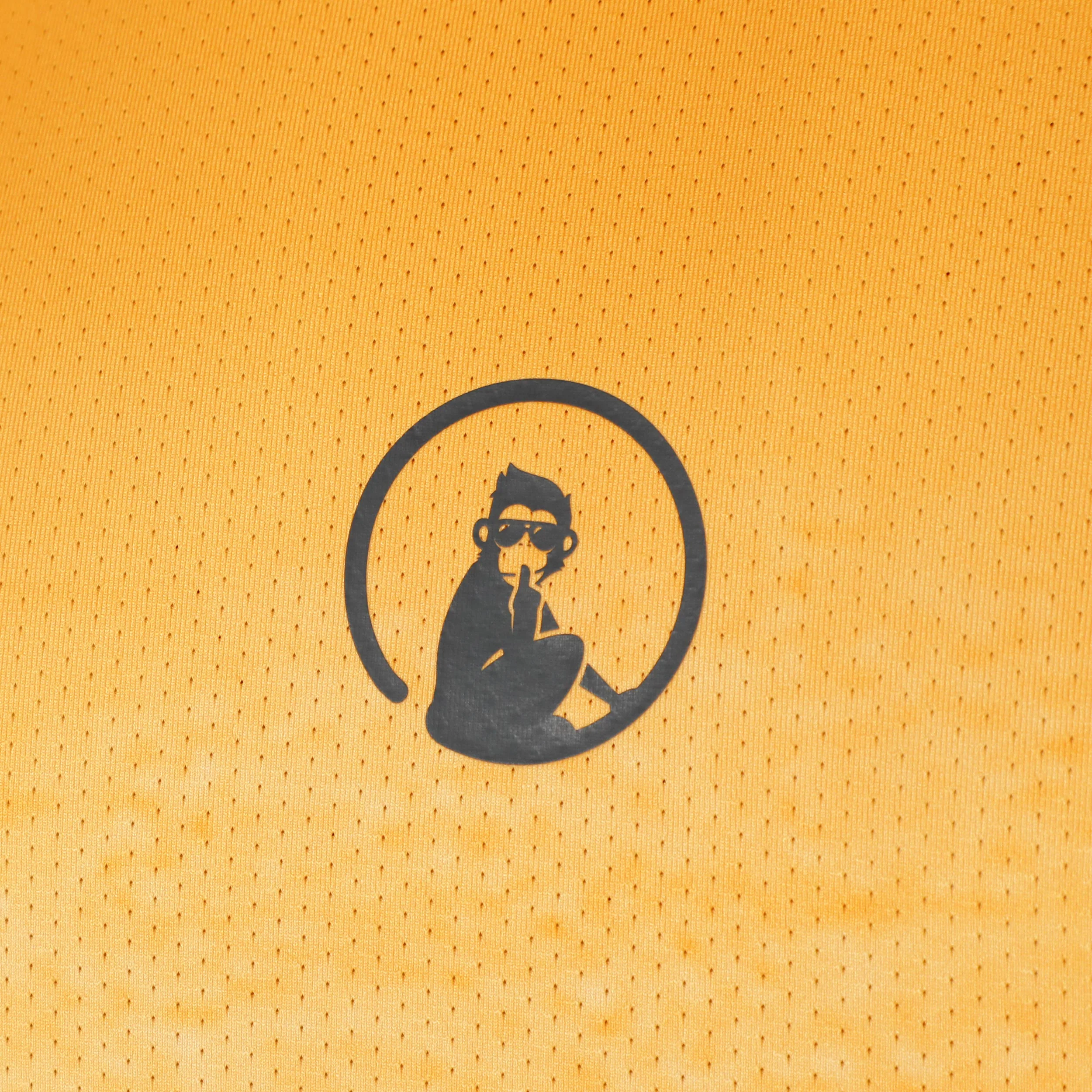 Endlessly Receiver Wipe Camiseta De Manga Corta Hombres-Naranja,Antracita - Image 3