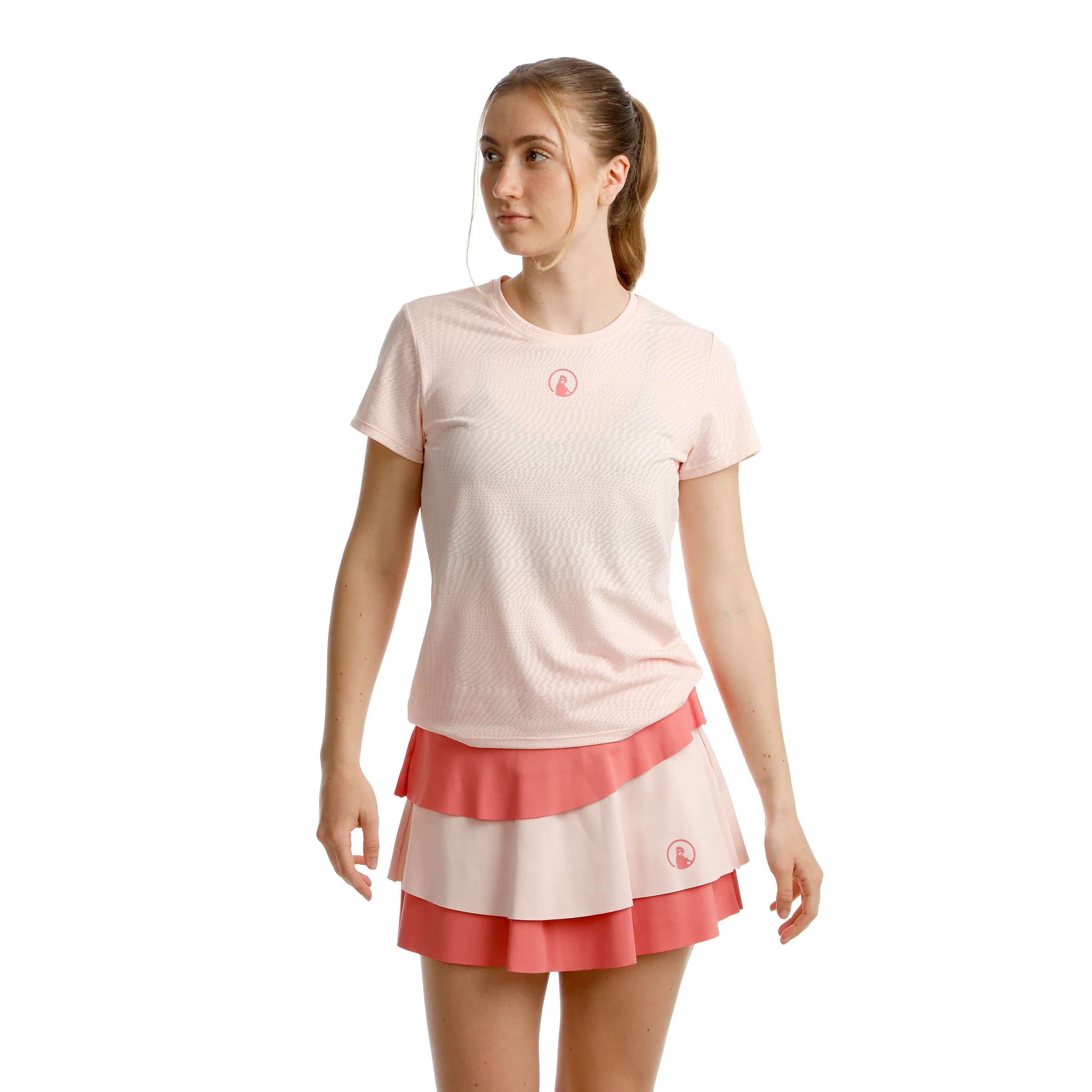 Endlessly Spin Camiseta De Manga Corta Mujeres-Rosa - Image 4