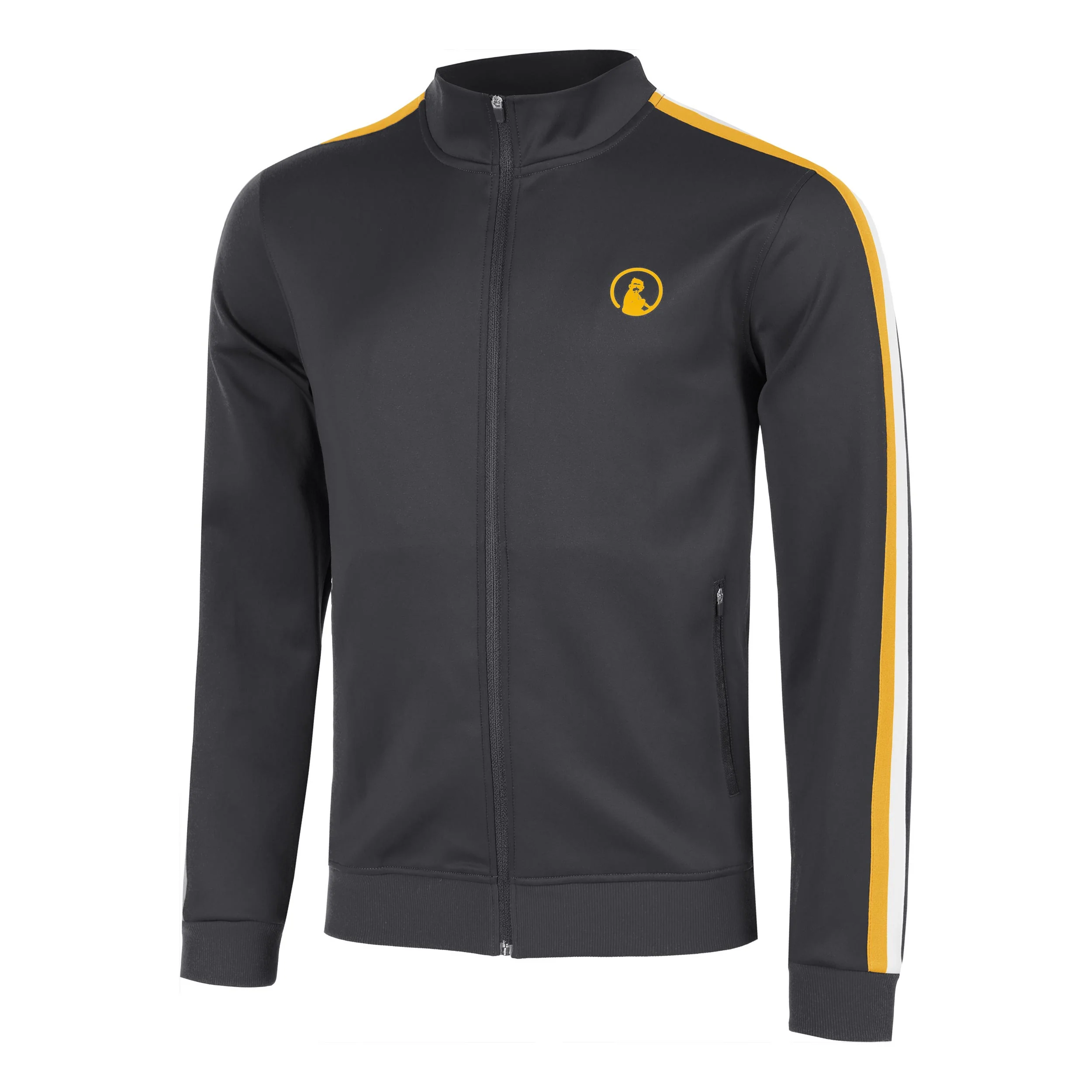 Endlessly Stripes Chaqueta De Entrenamiento Hombres-Antracita,Naranja