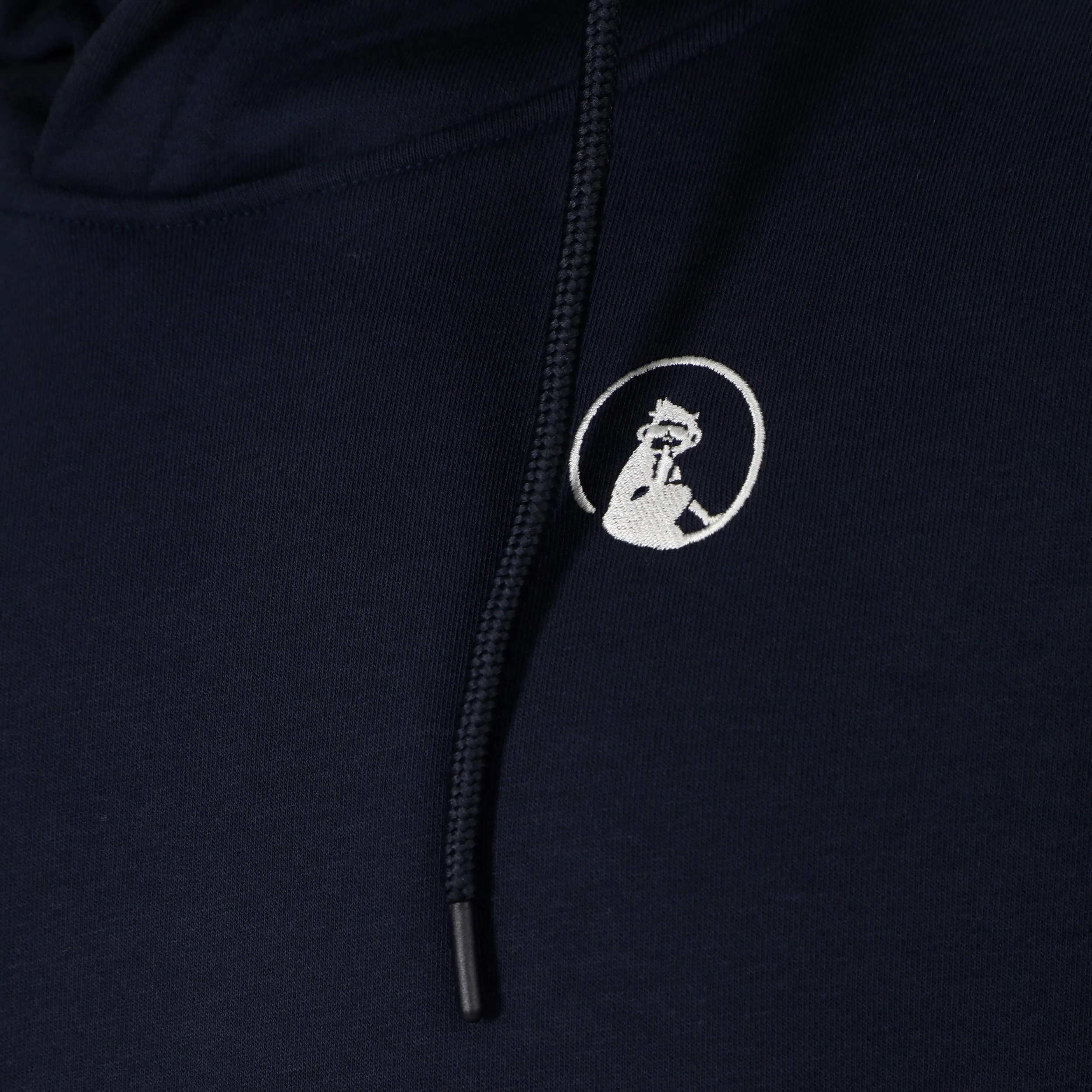 Essential Sudadera con capucha Hombres-azul oscuro - Image 3