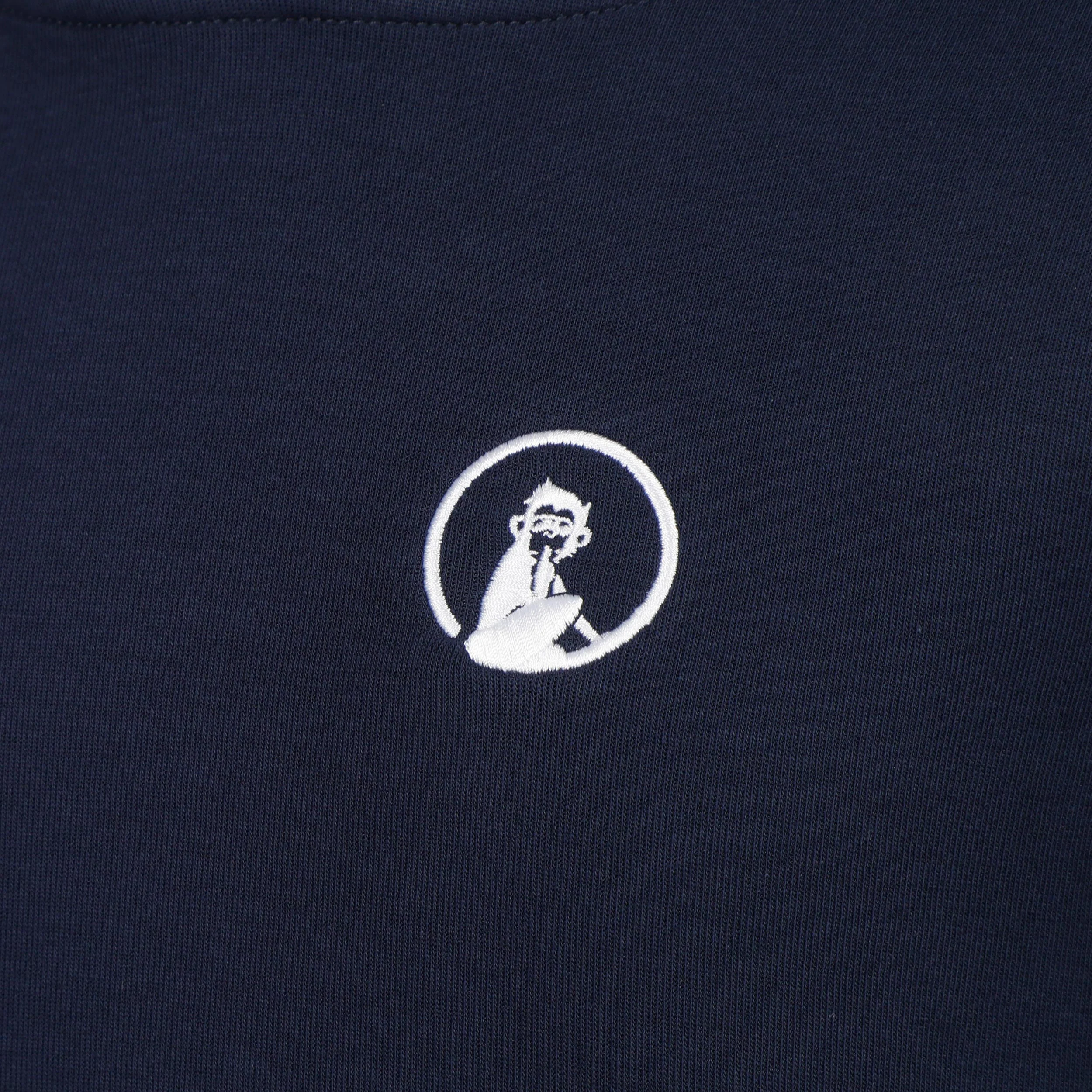 Essential Sudadera con capucha Niños - azul oscuro, blanco - Image 3
