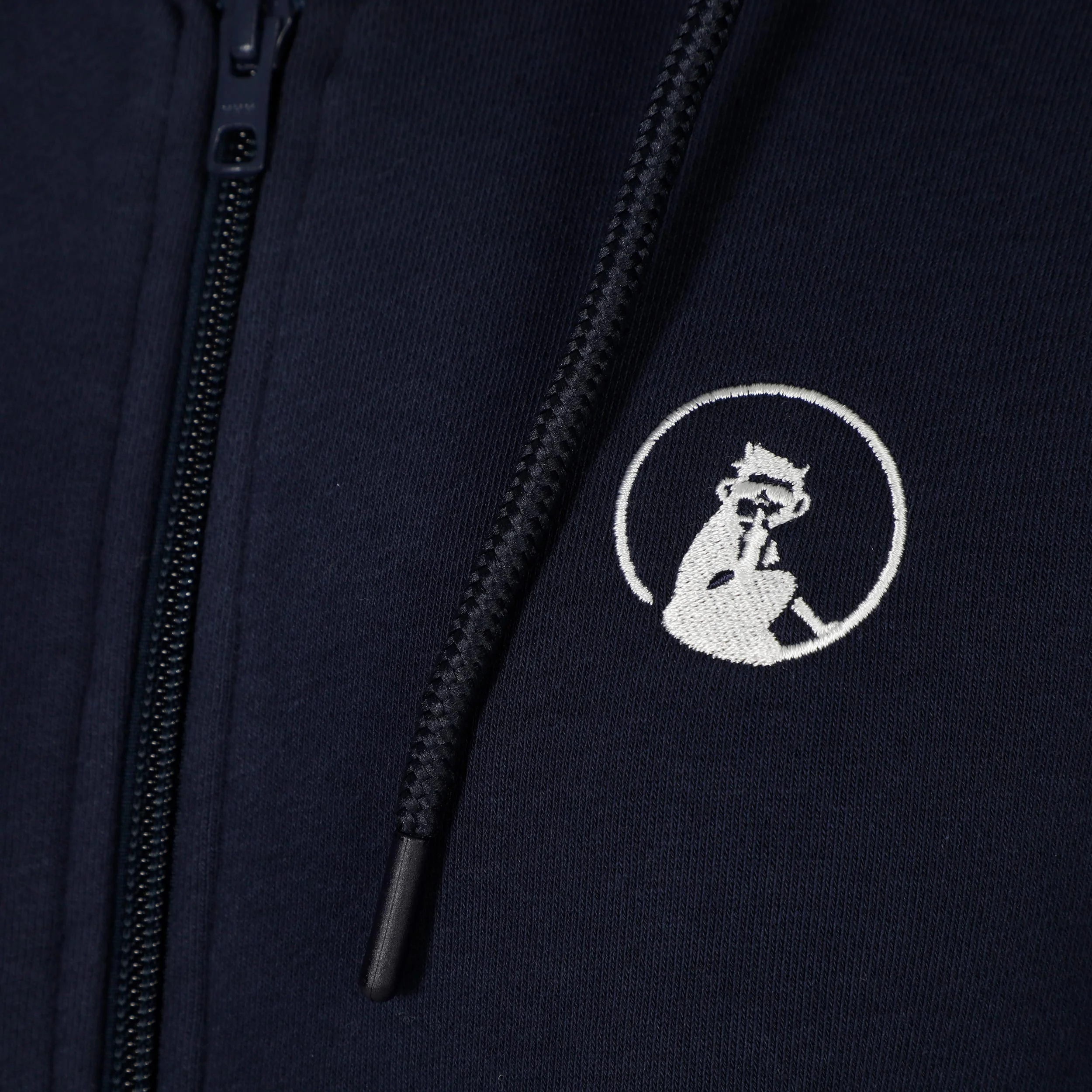Essential Zip Sudadera con cremallera Mujeres-azul oscuro - Image 3