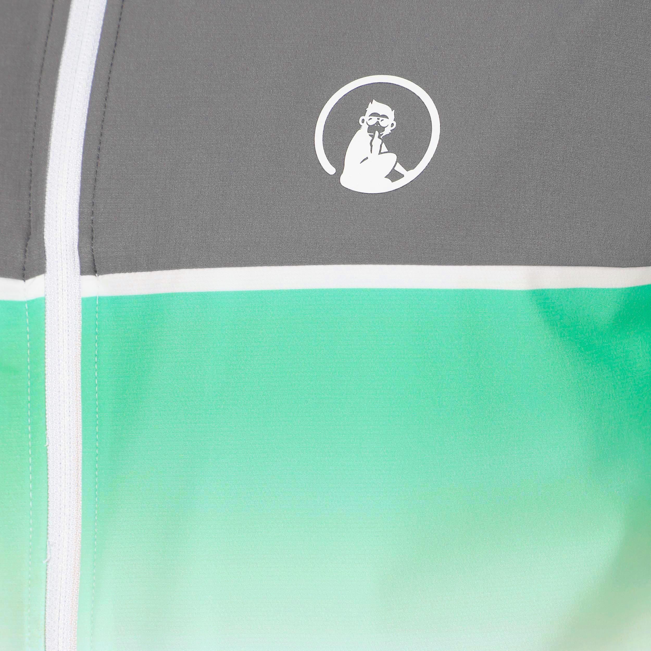 Faded Chaqueta de entrenamiento Hombres - gris, verde - Image 3