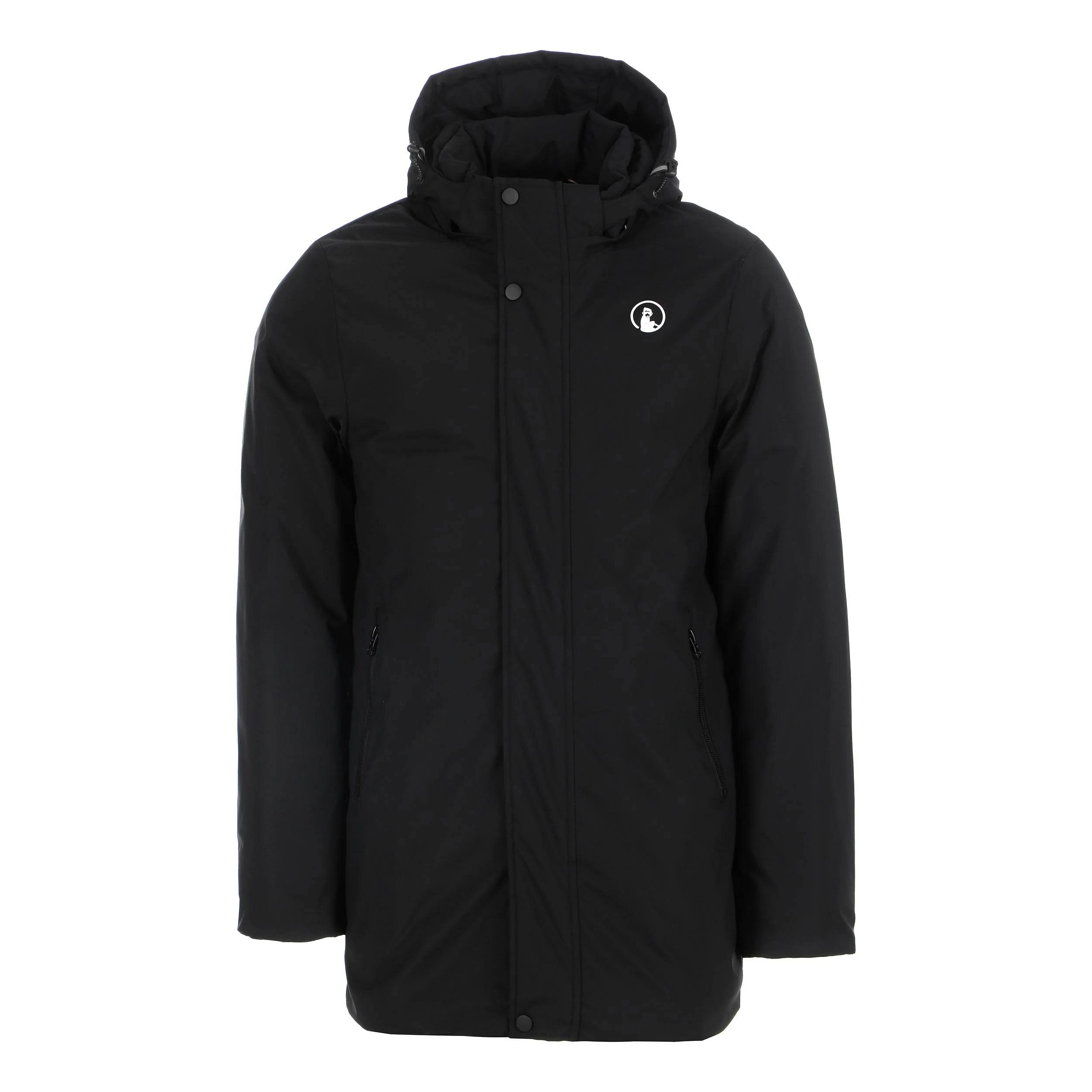 Get Warm Outdoor-Jacke Unisex-negro