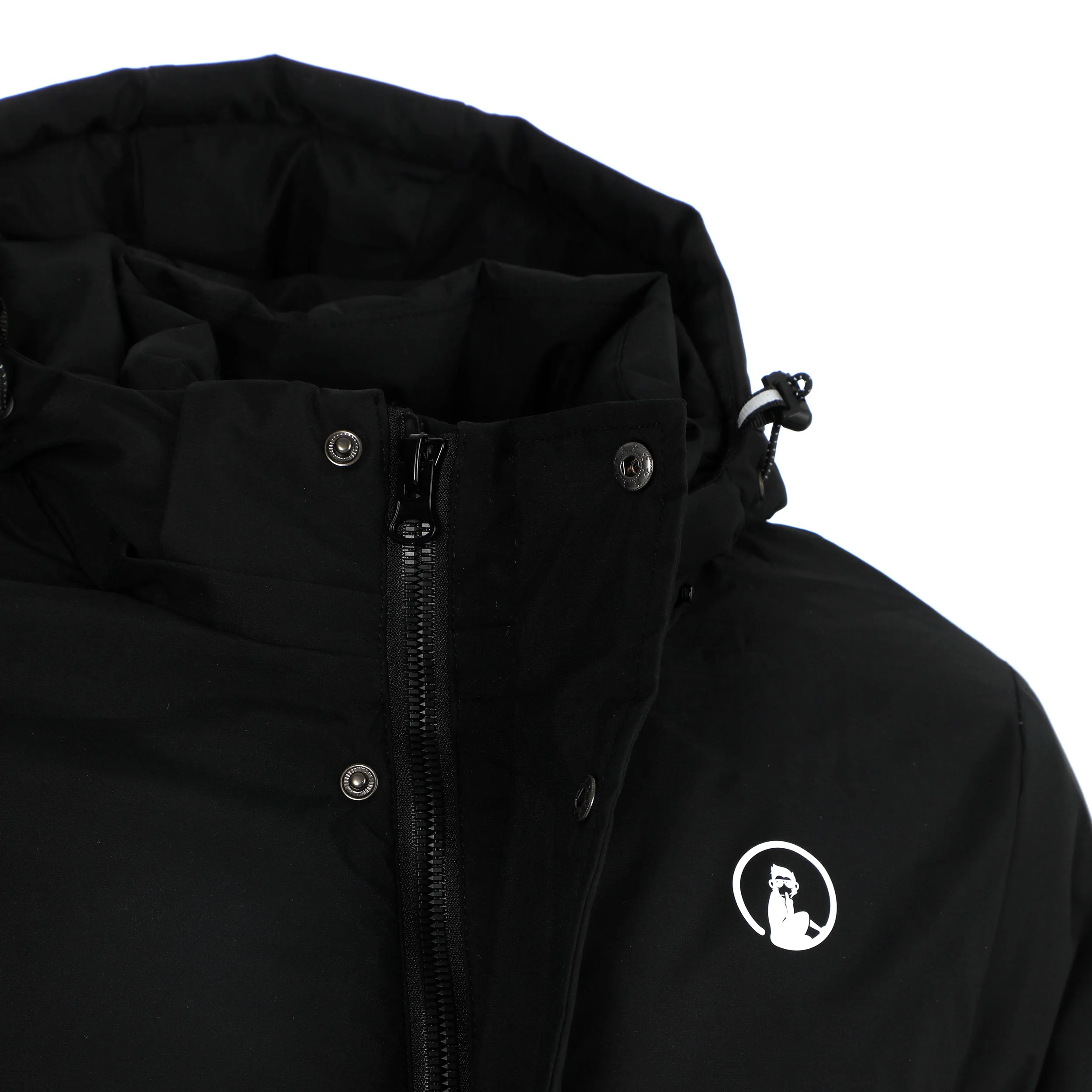 Get Warm Outdoor-Jacke Unisex-negro - Image 6