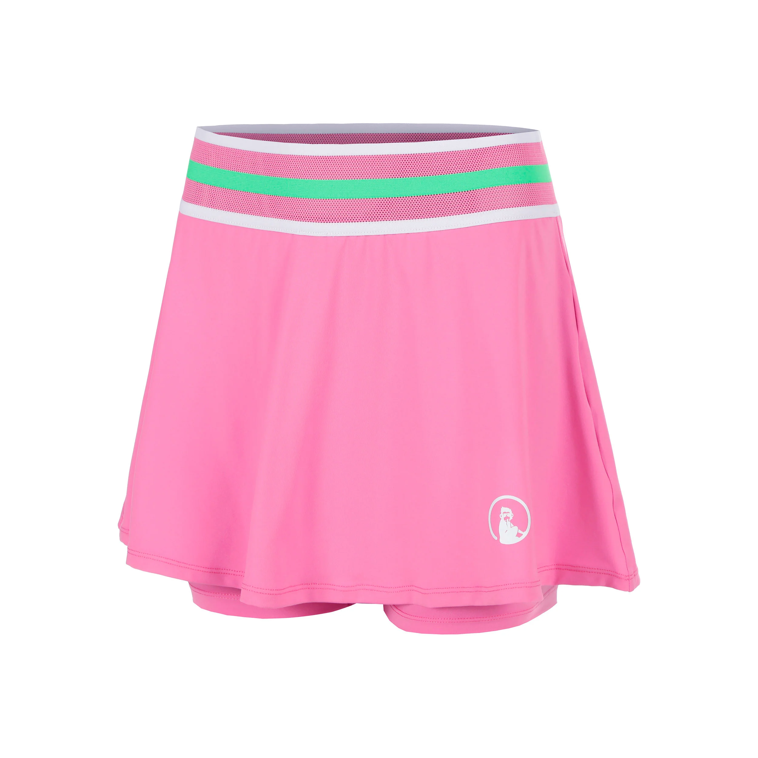 Joy Bounce Falda Mujeres - rosa, blanco