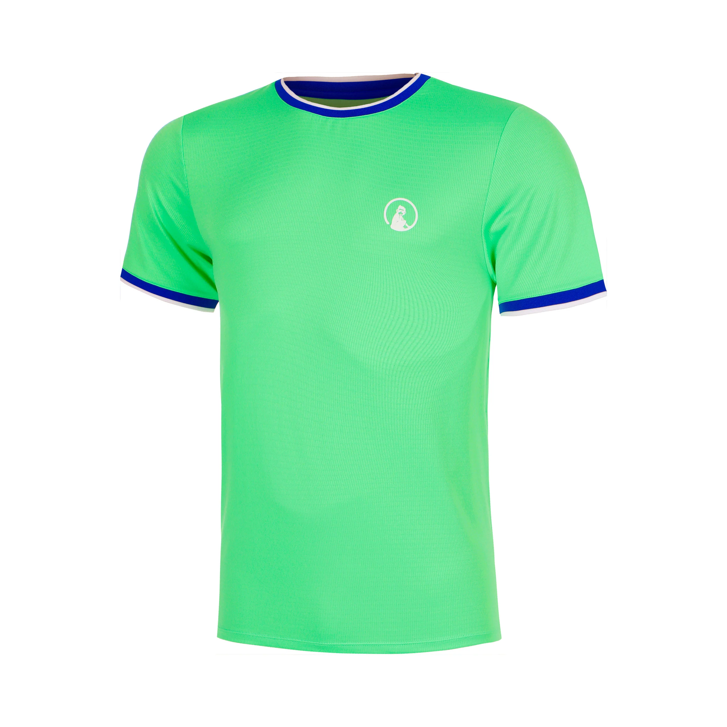 Joy Break Ringer Camiseta de manga corta Chicos - verde, blanco
