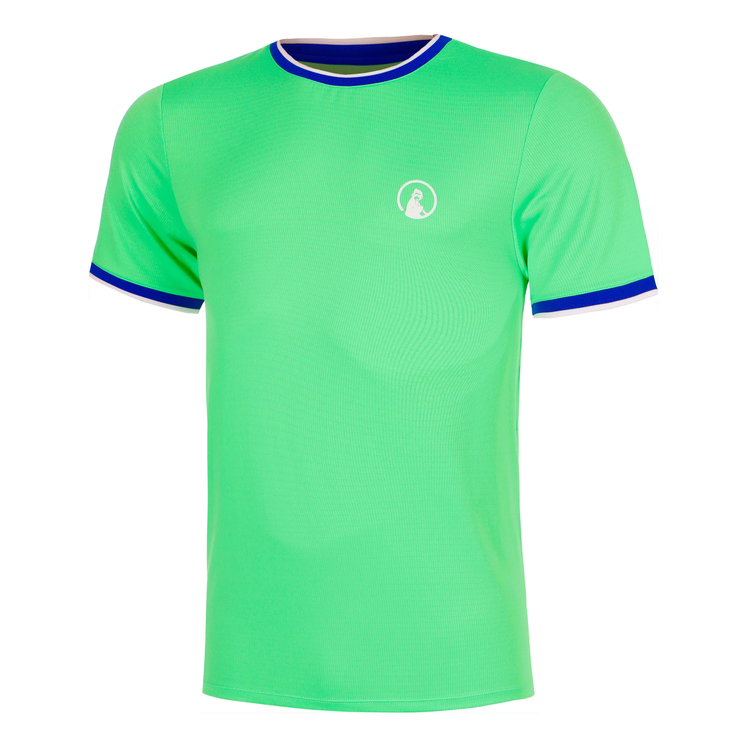 Joy Break Ringer Camiseta de manga corta Hombres - verde, blanco