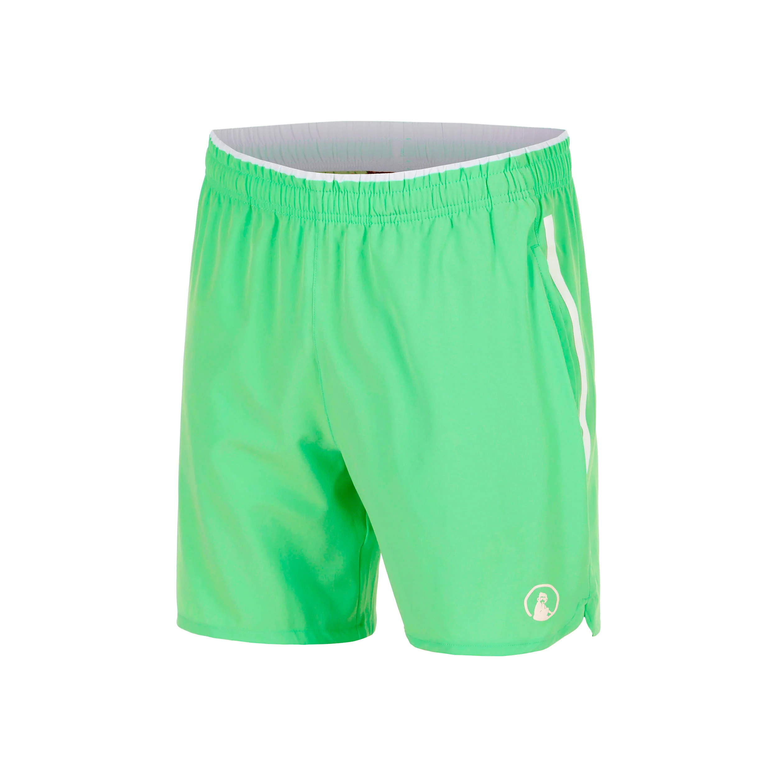 Joy Drop 7in Shorts Hombres - verde, blanco