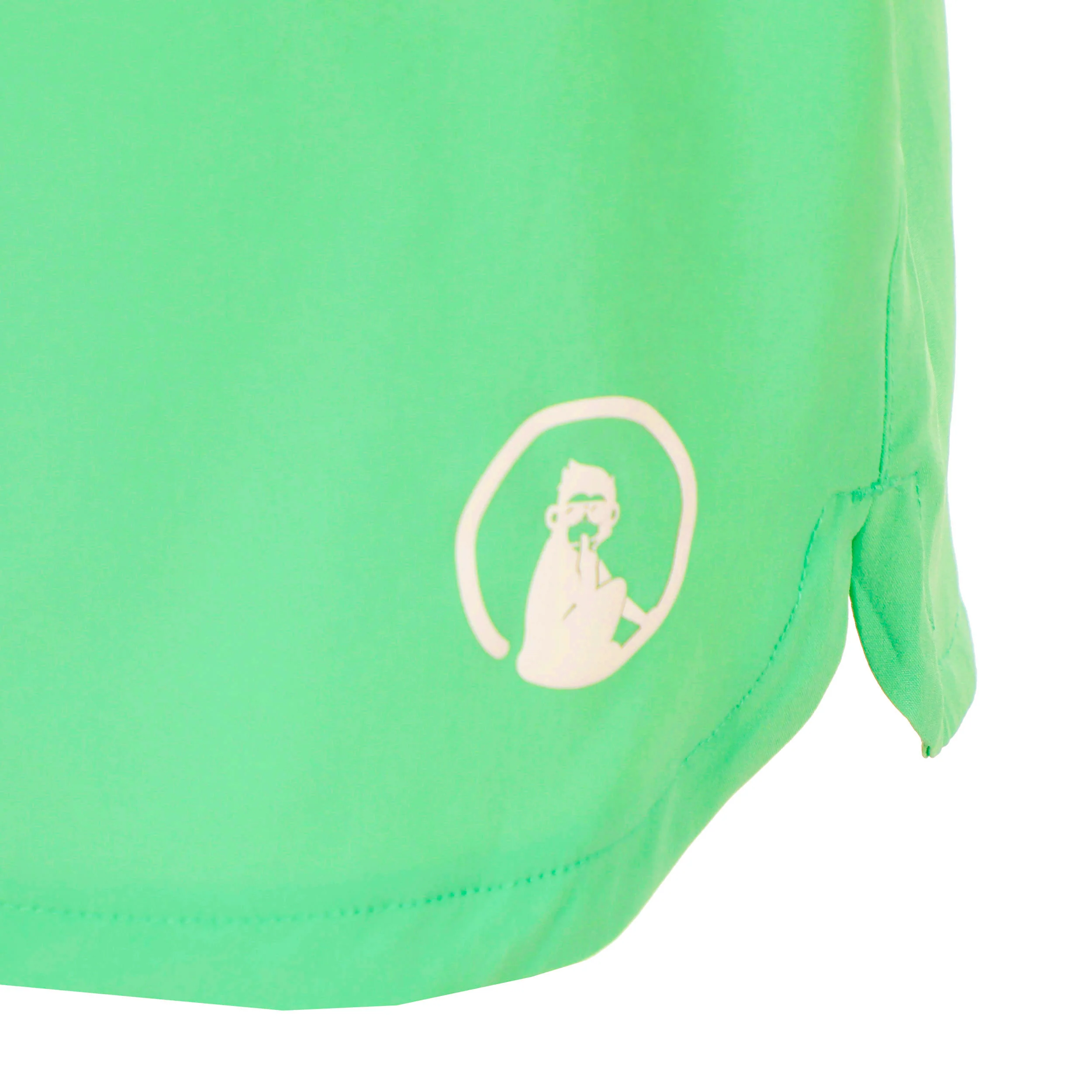 Joy Drop 7in Shorts Hombres - verde, blanco - Image 3