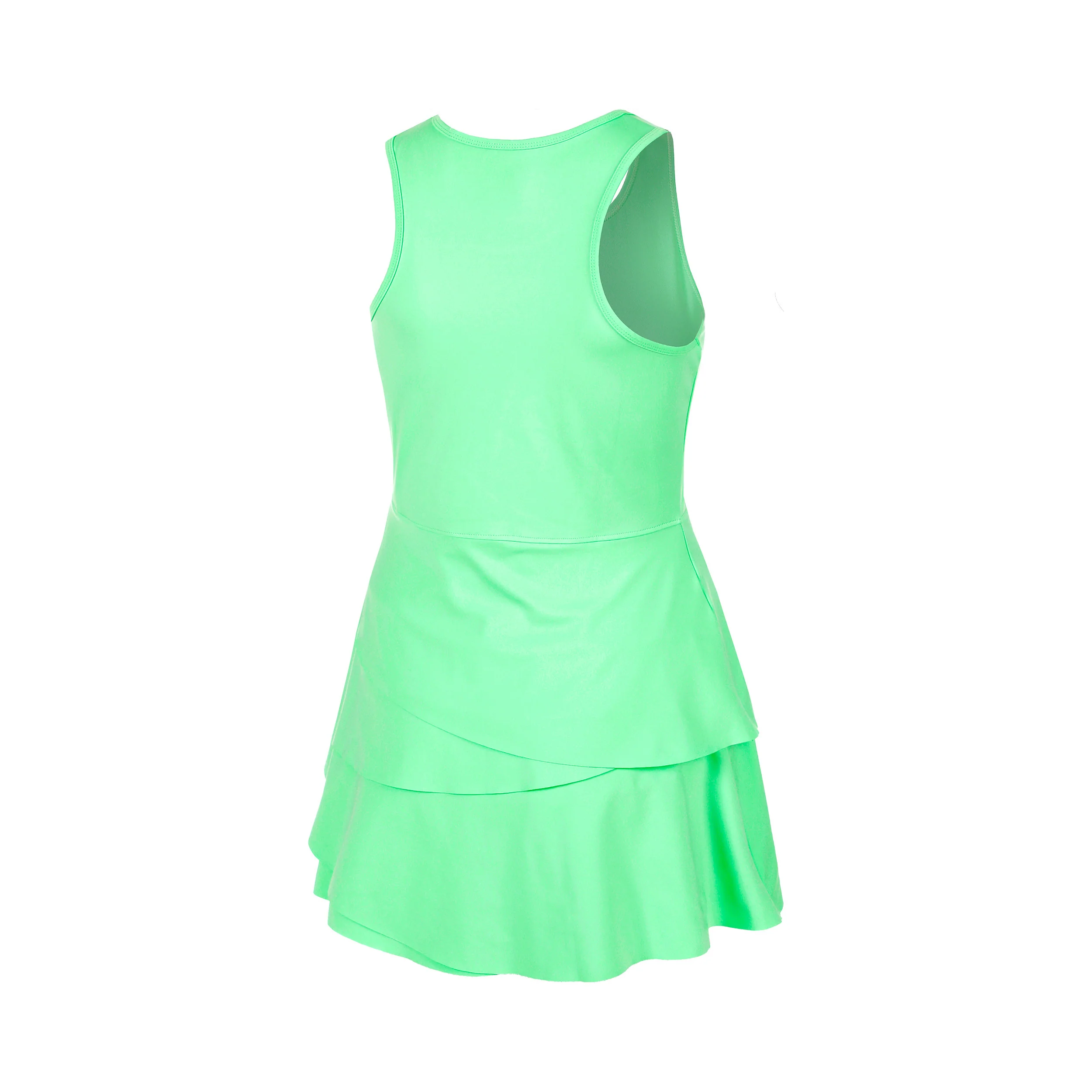 Joy Flounce Vestido Chicas - verde, blanco - Image 2