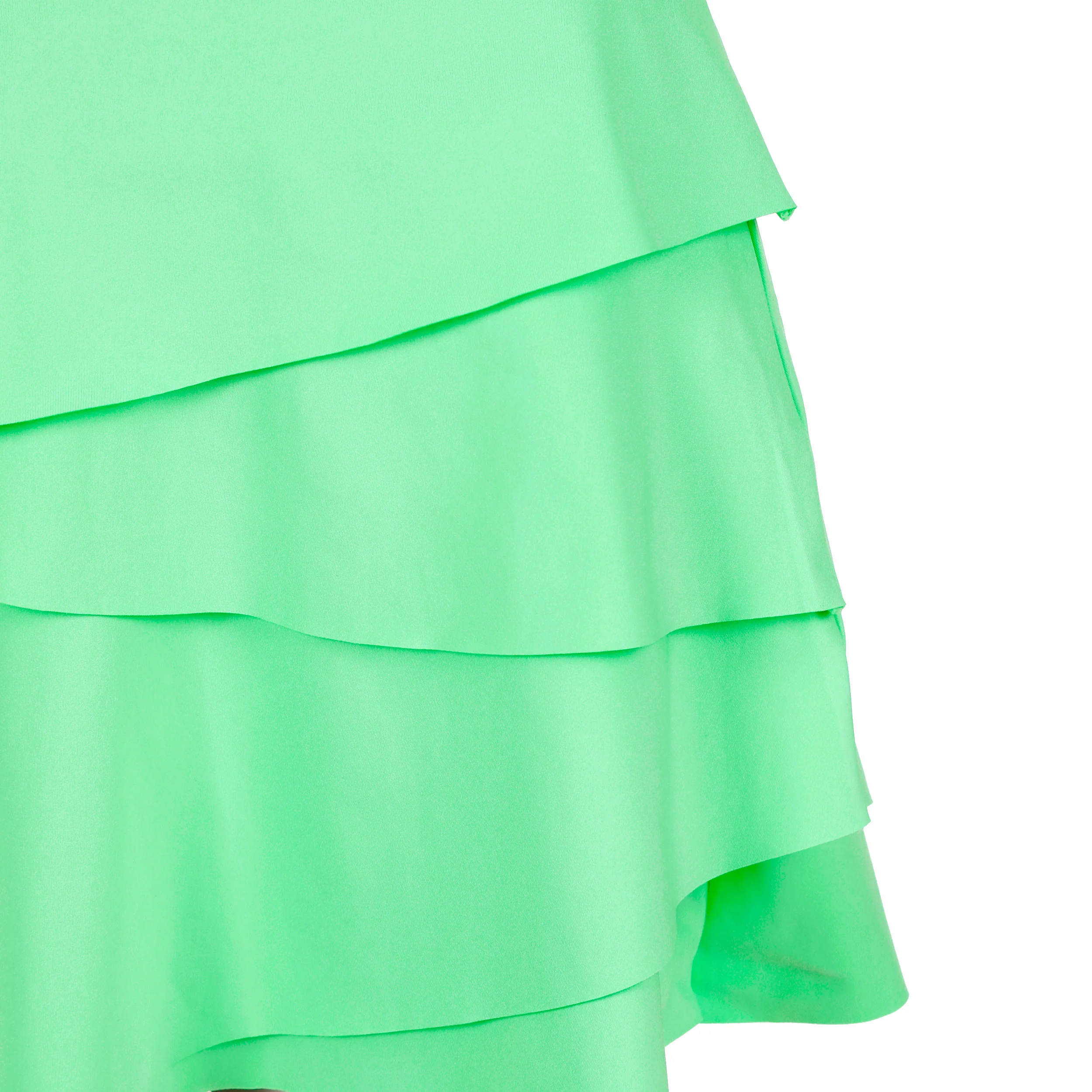 Joy Flounce Vestido Chicas - verde, blanco - Image 6