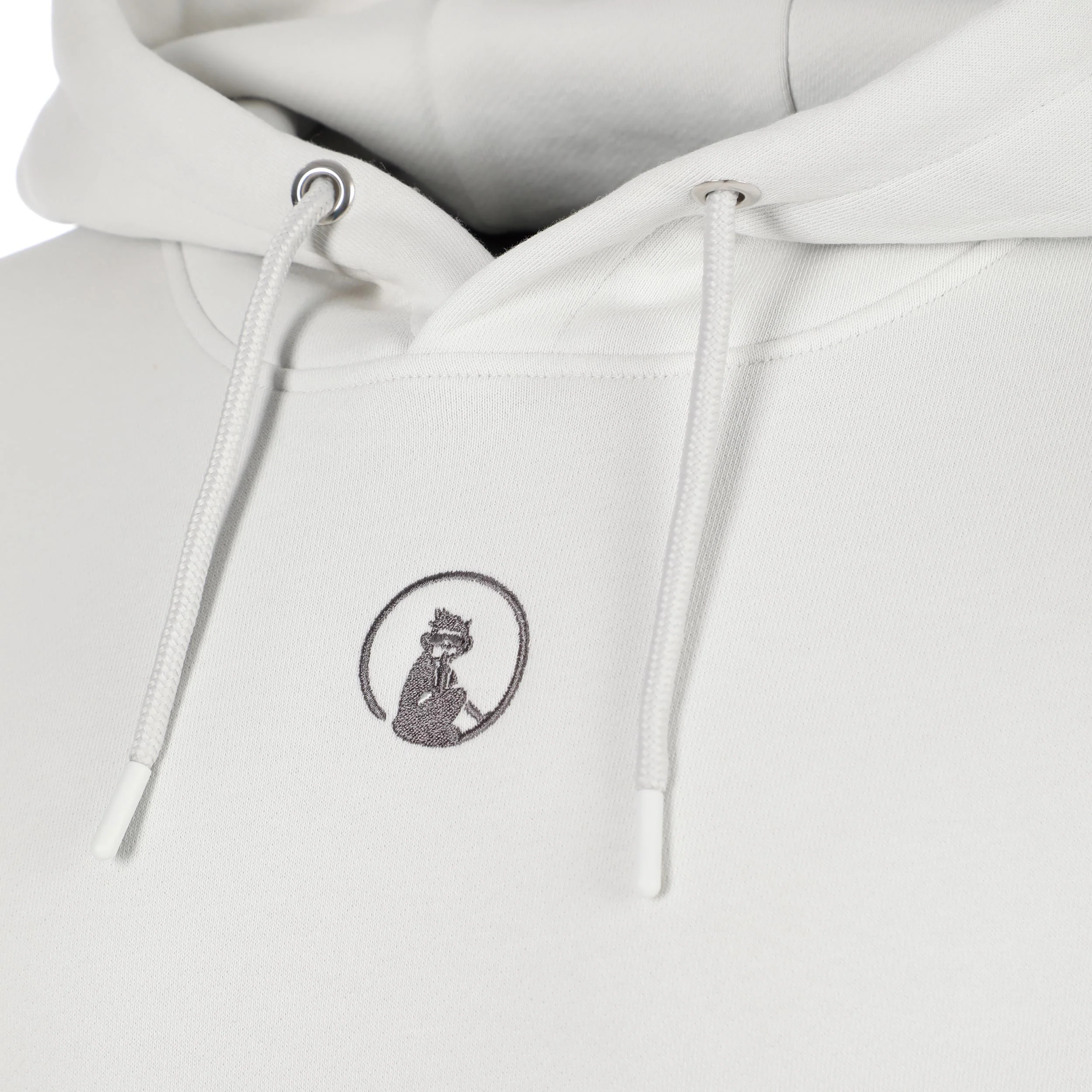 Joy Layer Sudadera con capucha Hombres-gris claro, gris oscuro - Image 4