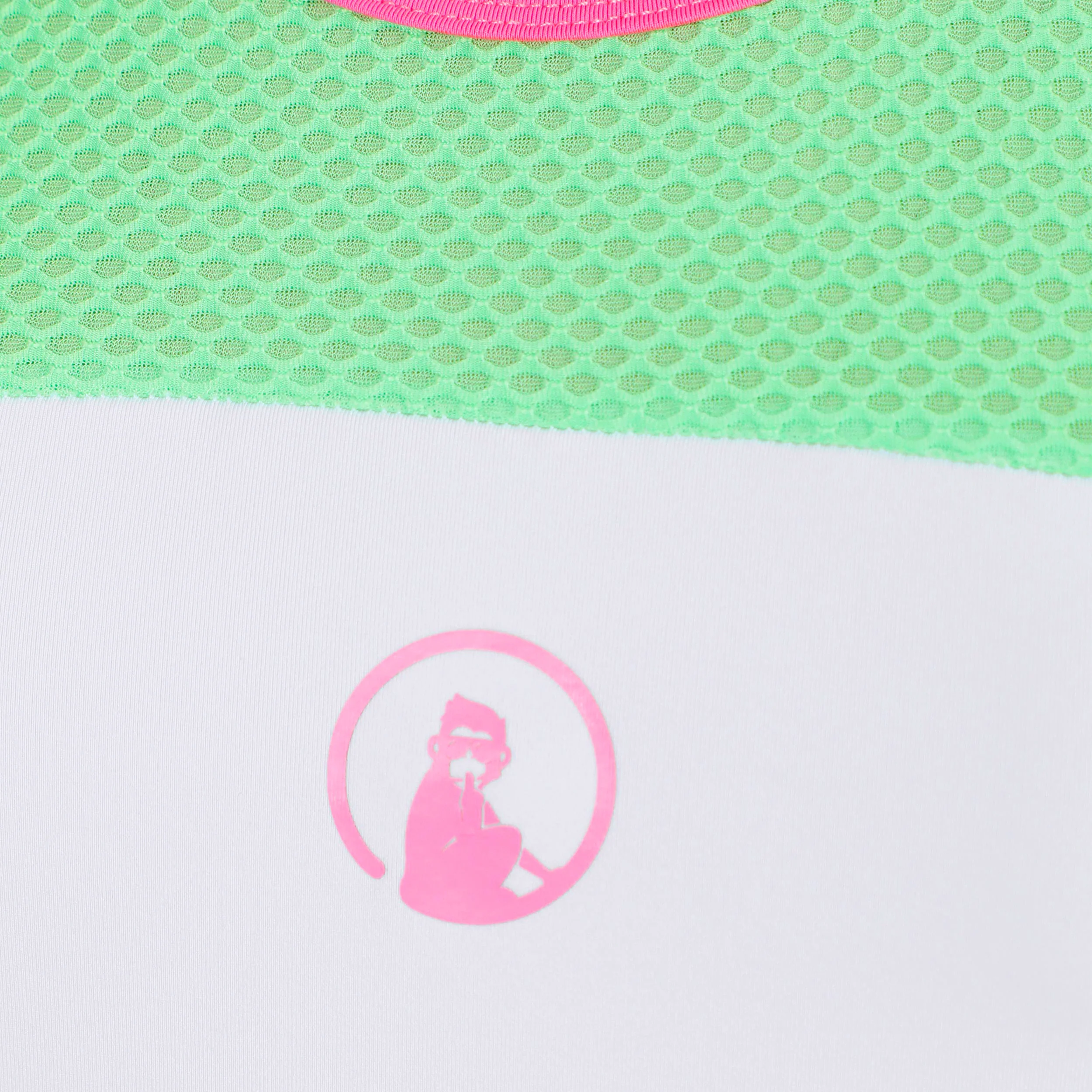 Joy Racerback Camiseta de tirantes Mujeres - verde, rosa - Image 3