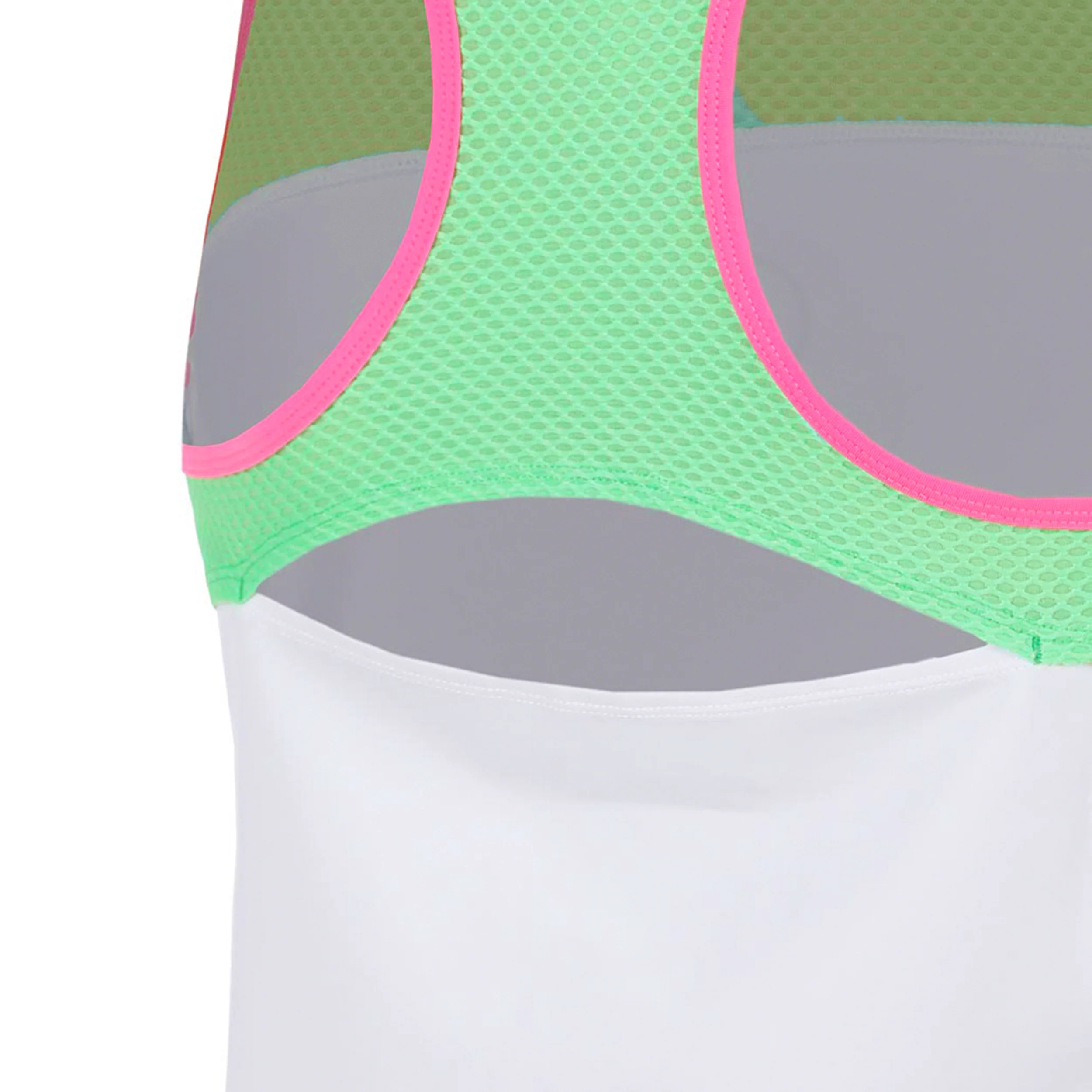 Joy Racerback Camiseta de tirantes Mujeres - verde, rosa - Image 4