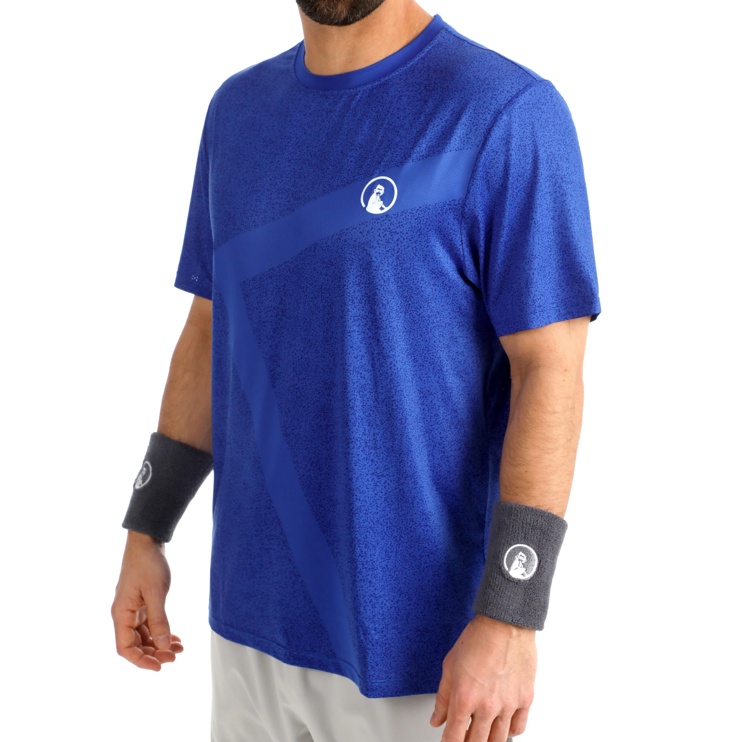 Joy Receiver Close Call Camiseta de manga corta Hombres - azul, blanco - Image 8