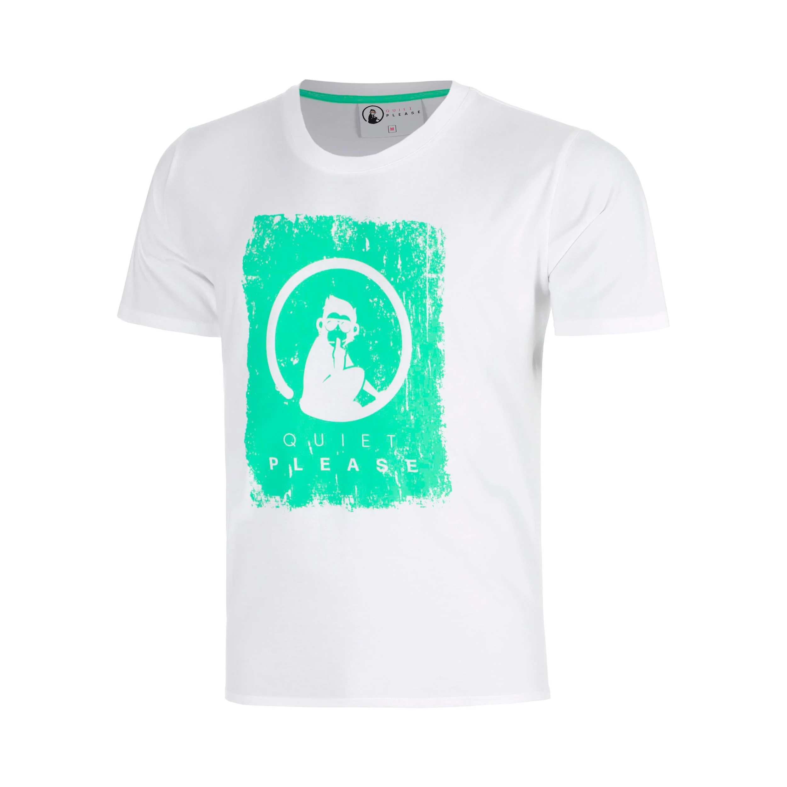 Joy Scraped Camiseta de manga corta Chicos-blanco, azul