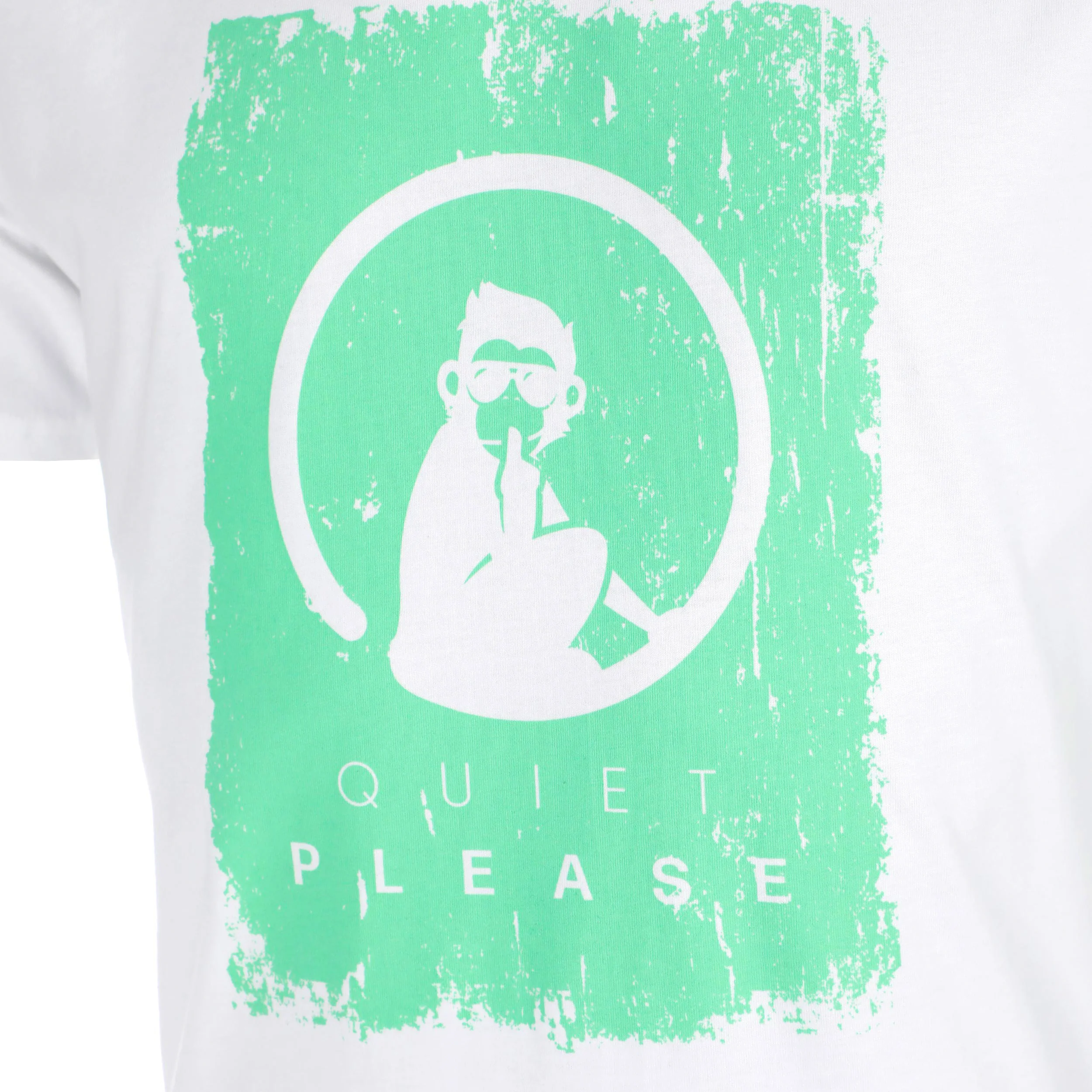 Joy Scraped Camiseta de manga corta Chicos-blanco, azul - Image 3