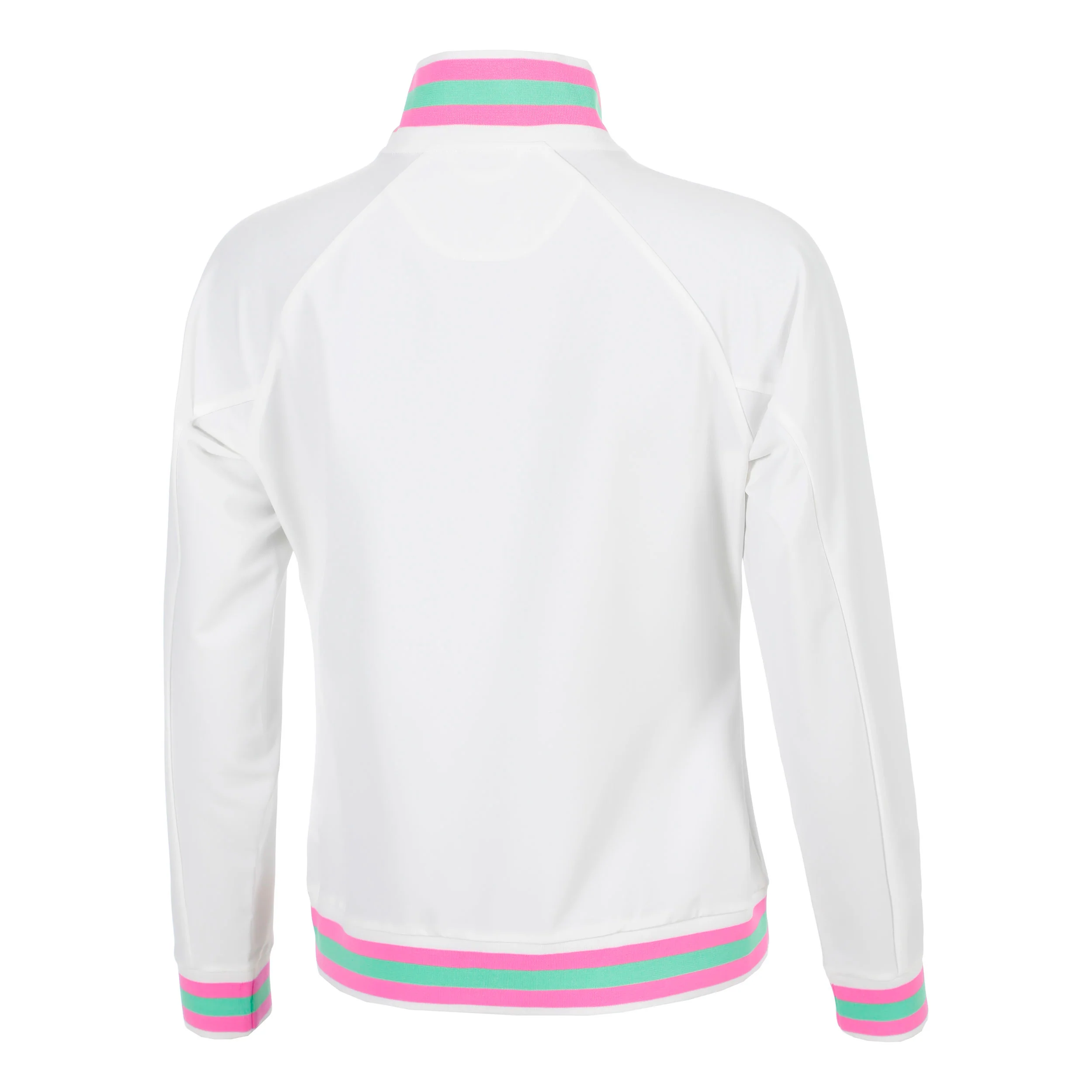 Joy Tipping Chaqueta de entrenamiento Mujeres - blanco, verde - Image 2