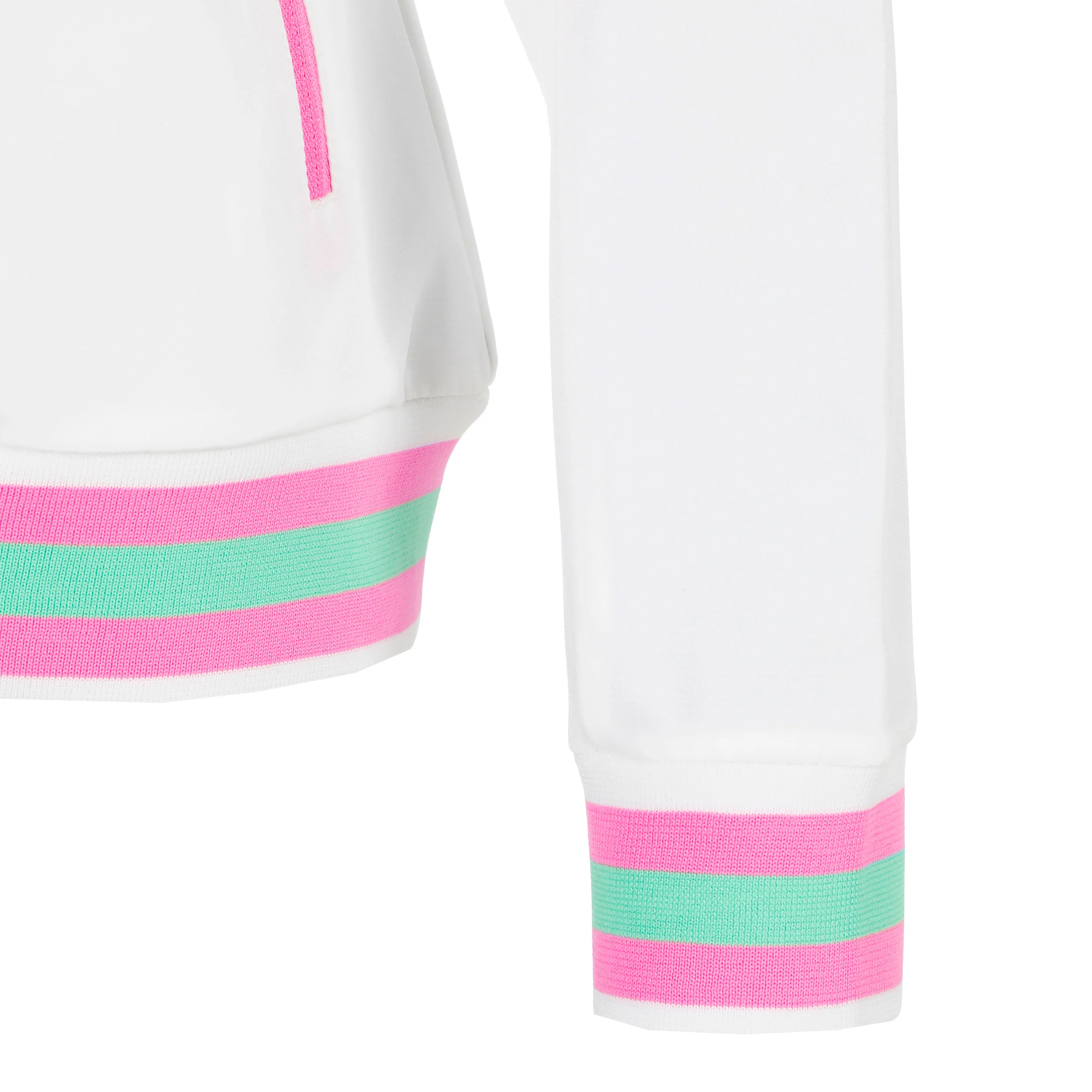 Joy Tipping Chaqueta de entrenamiento Mujeres - blanco, verde - Image 5