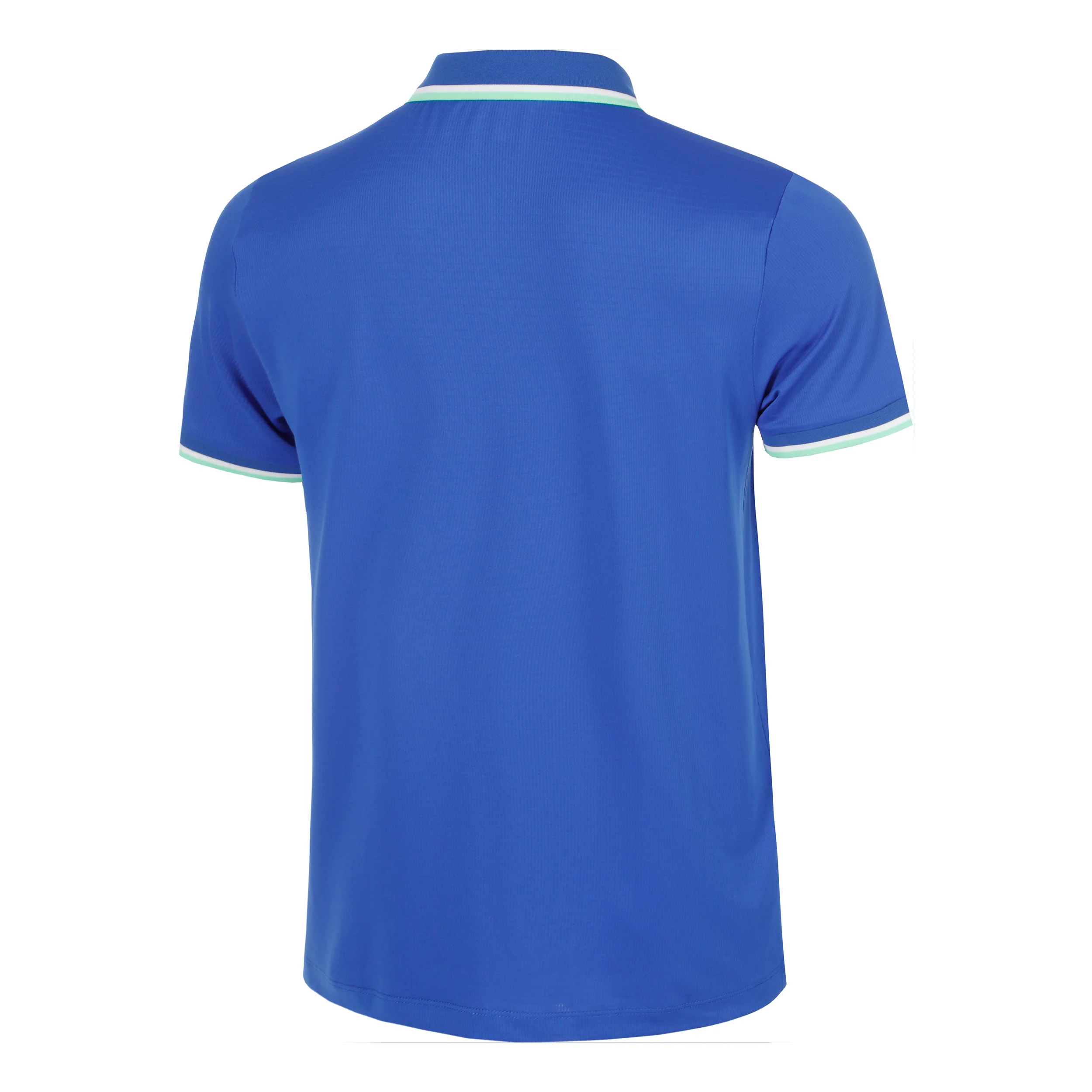 Joy Tournament Tipping Polo Hombres - azul, blanco - Image 2