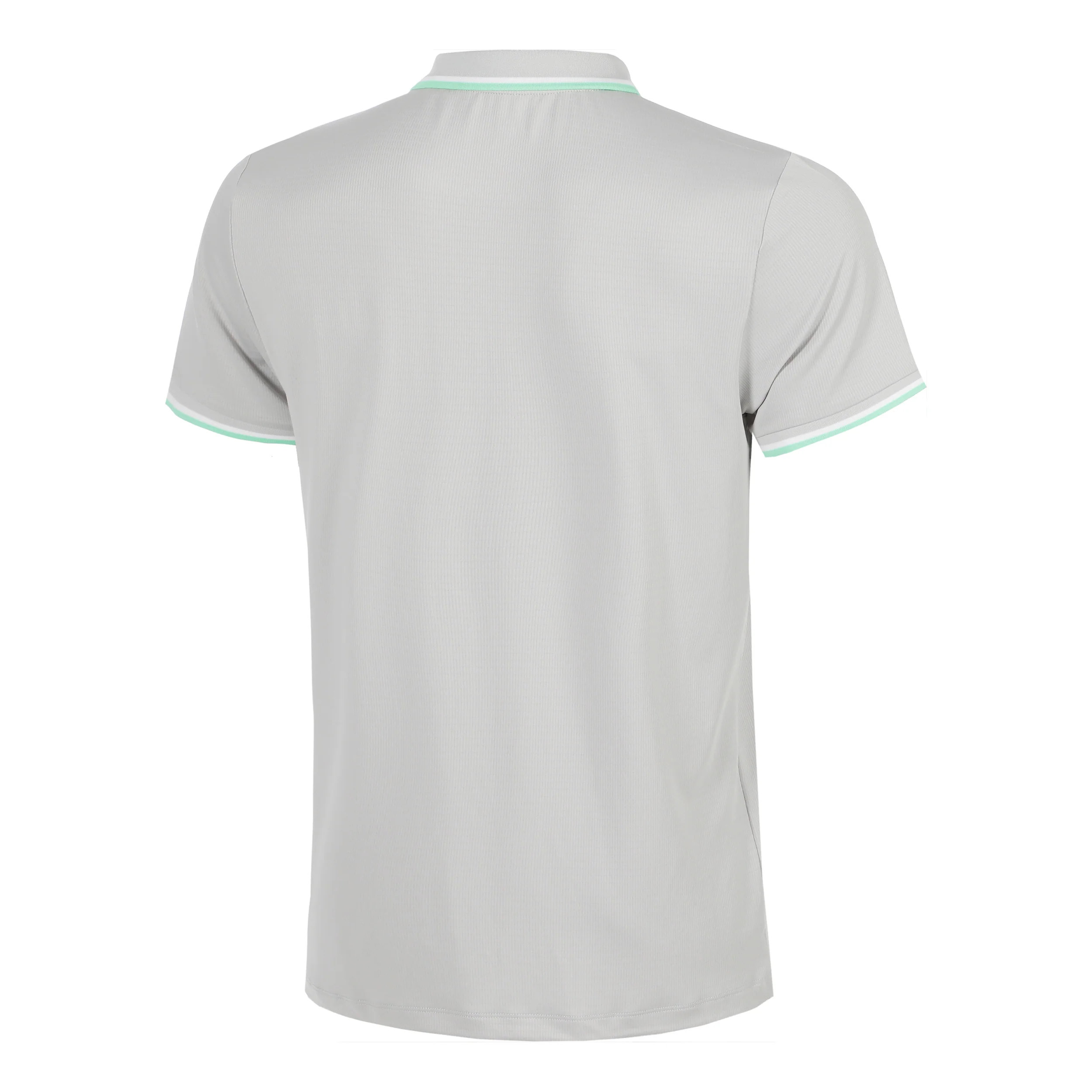 Joy Tournament Tipping Polo Hombres - gris, blanco - Image 2