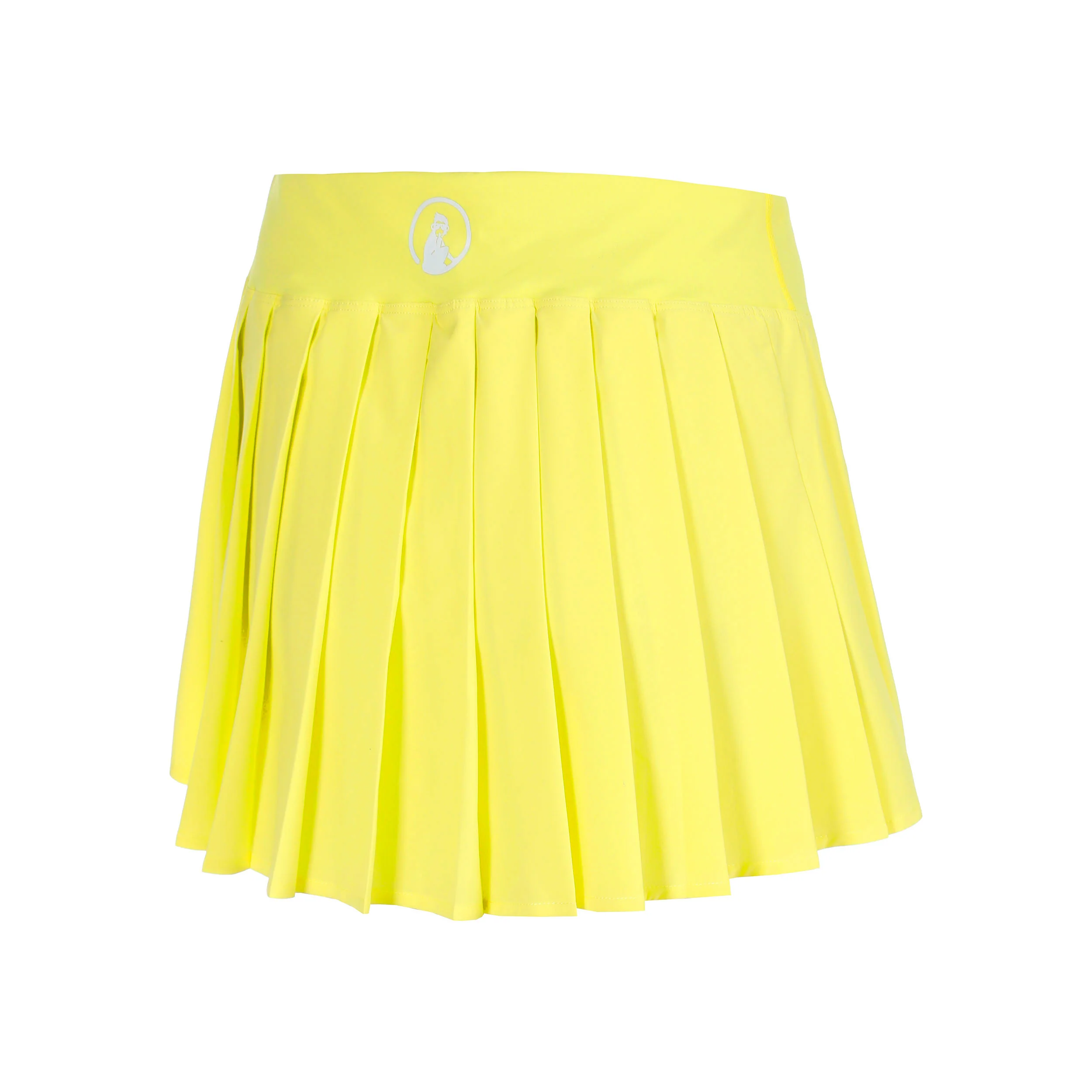 Love Pleated Falda Chicas - amarillo, blanco - Image 2