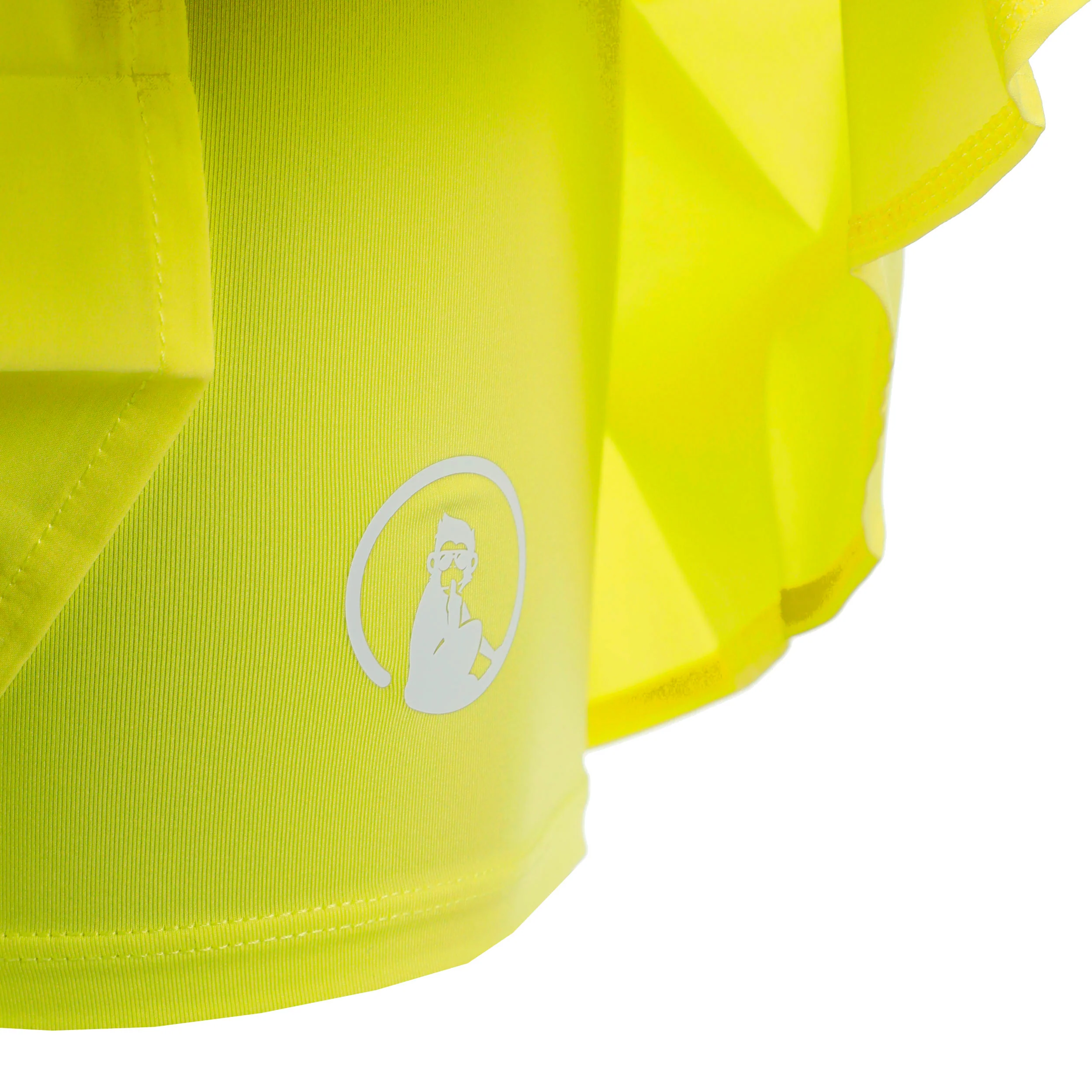 Love Pleated Falda Chicas - amarillo, blanco - Image 3