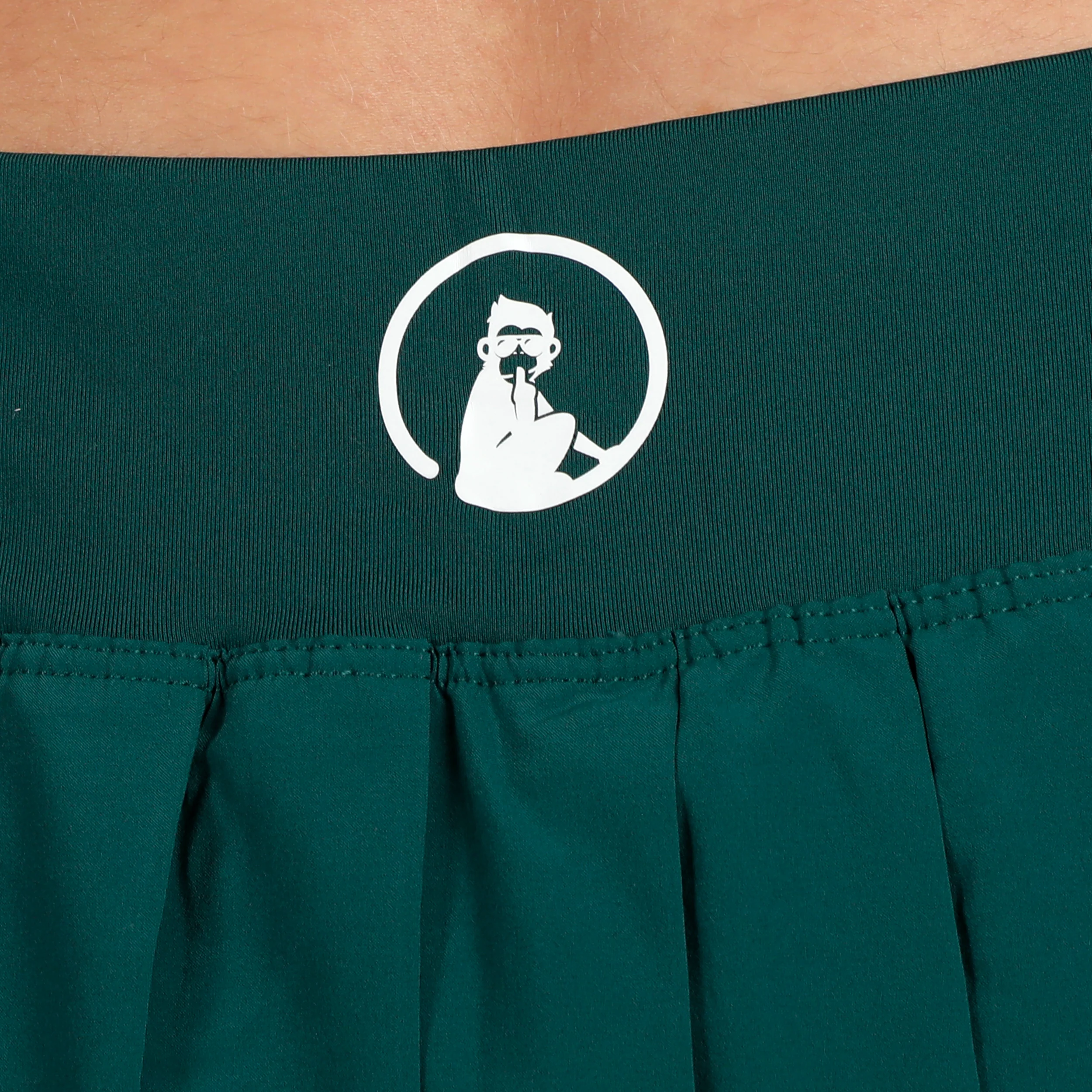 Love Pleated Falda Mujeres-verde - Image 10